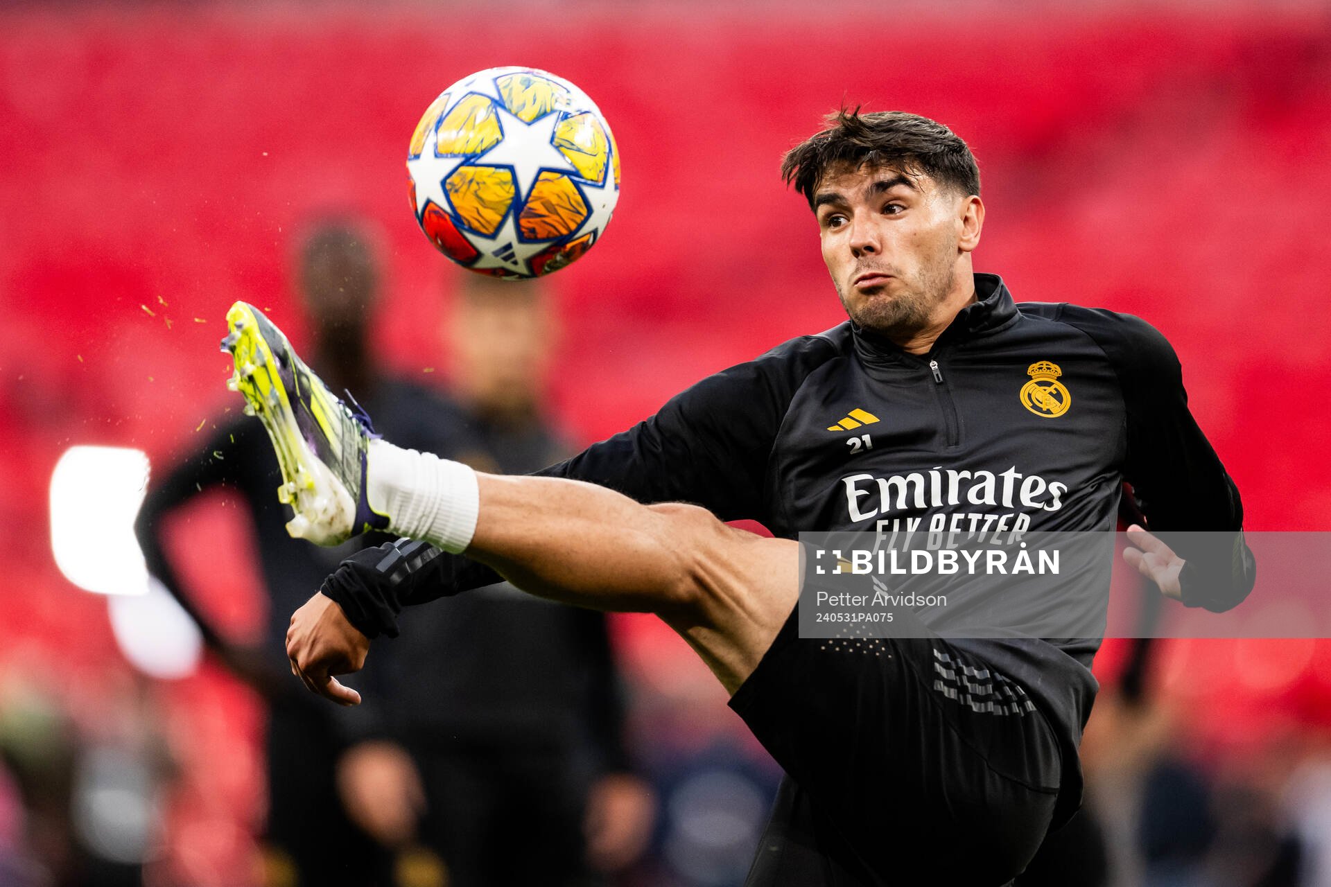 Brahim Diaz of Real Madrid