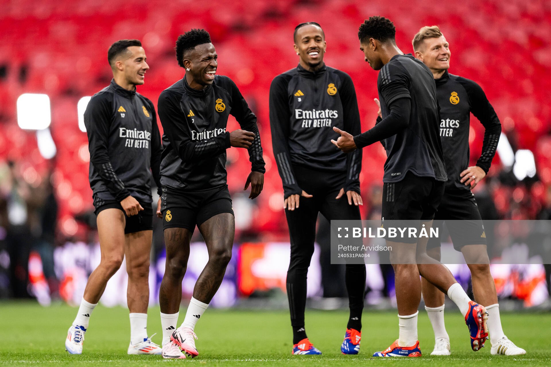 Lucas Vazquez, Vinicius Junior, Eder Militao, Jude