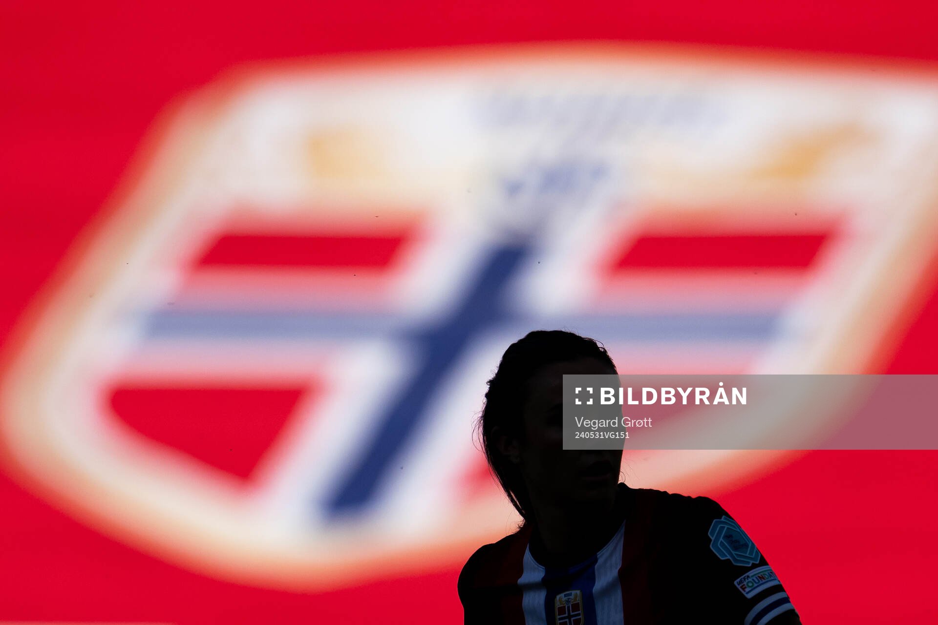 The silhouette of Ingrid Syrstad Engen