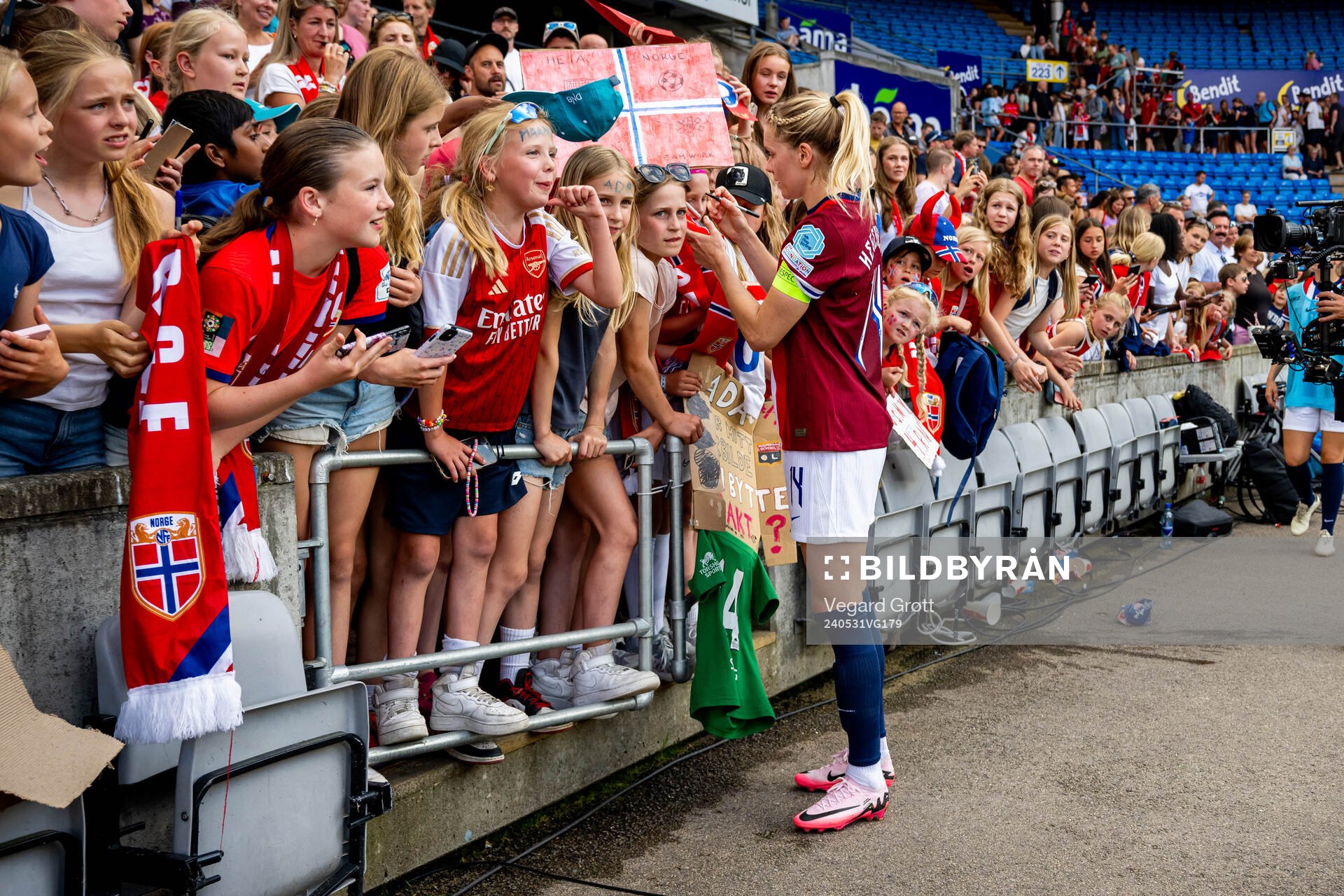 Ada Hegerberg of Norway