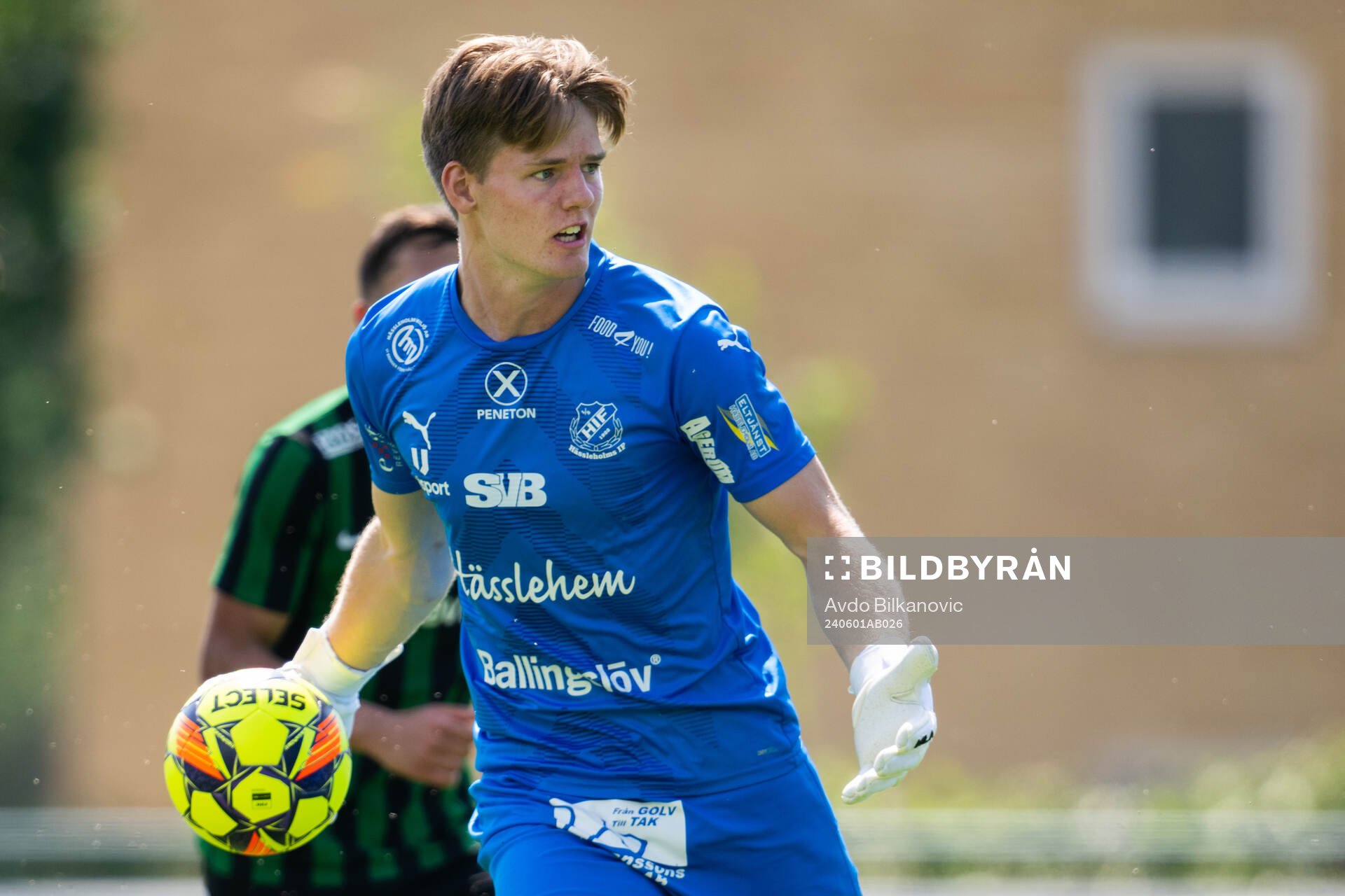 IFK Hässleholms målvakt Liam Bengtsson
