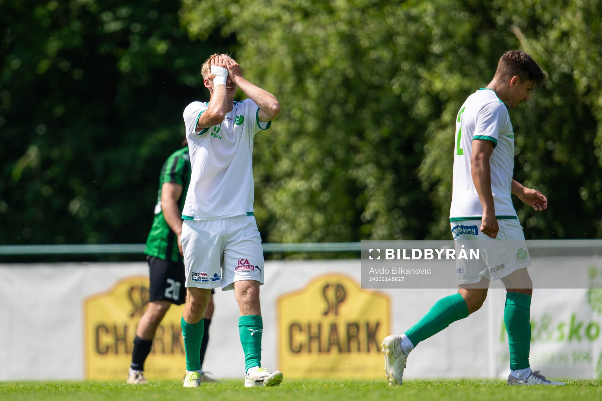 IFK Hässleholms Johan Persson Åhstedt deppar