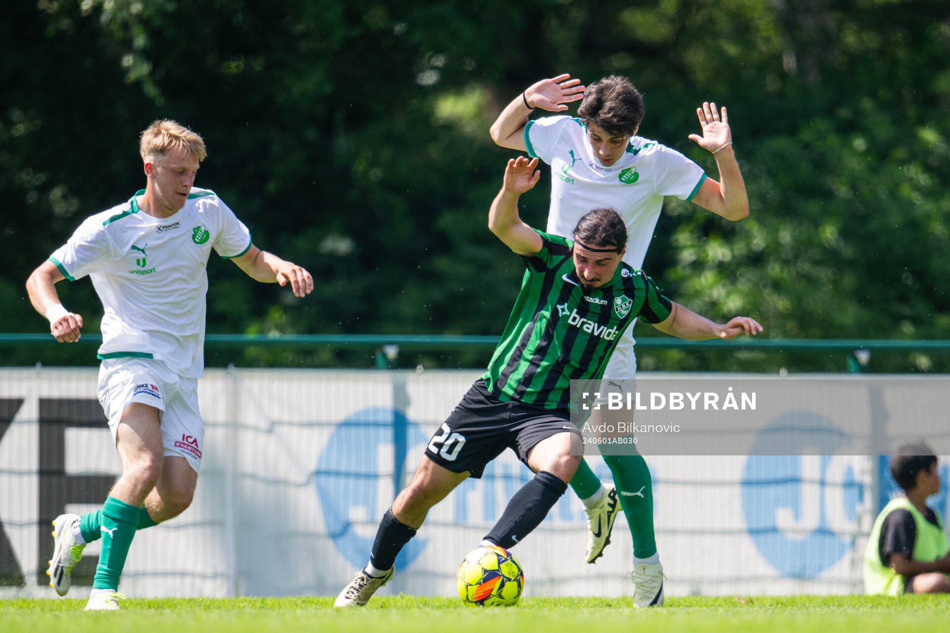 Högaborgs Berkman Micoogullari och IFK Hässleholms Andi