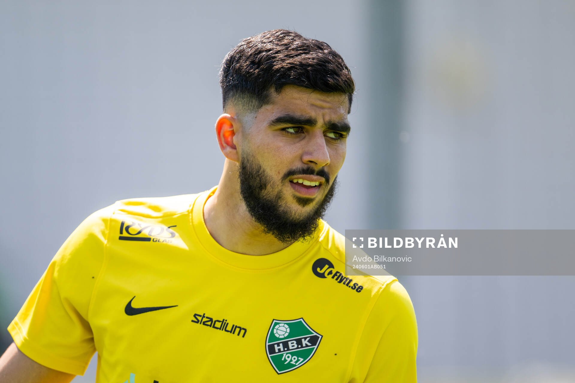 Högaborgs målvakt Mahmoud El-Tahan