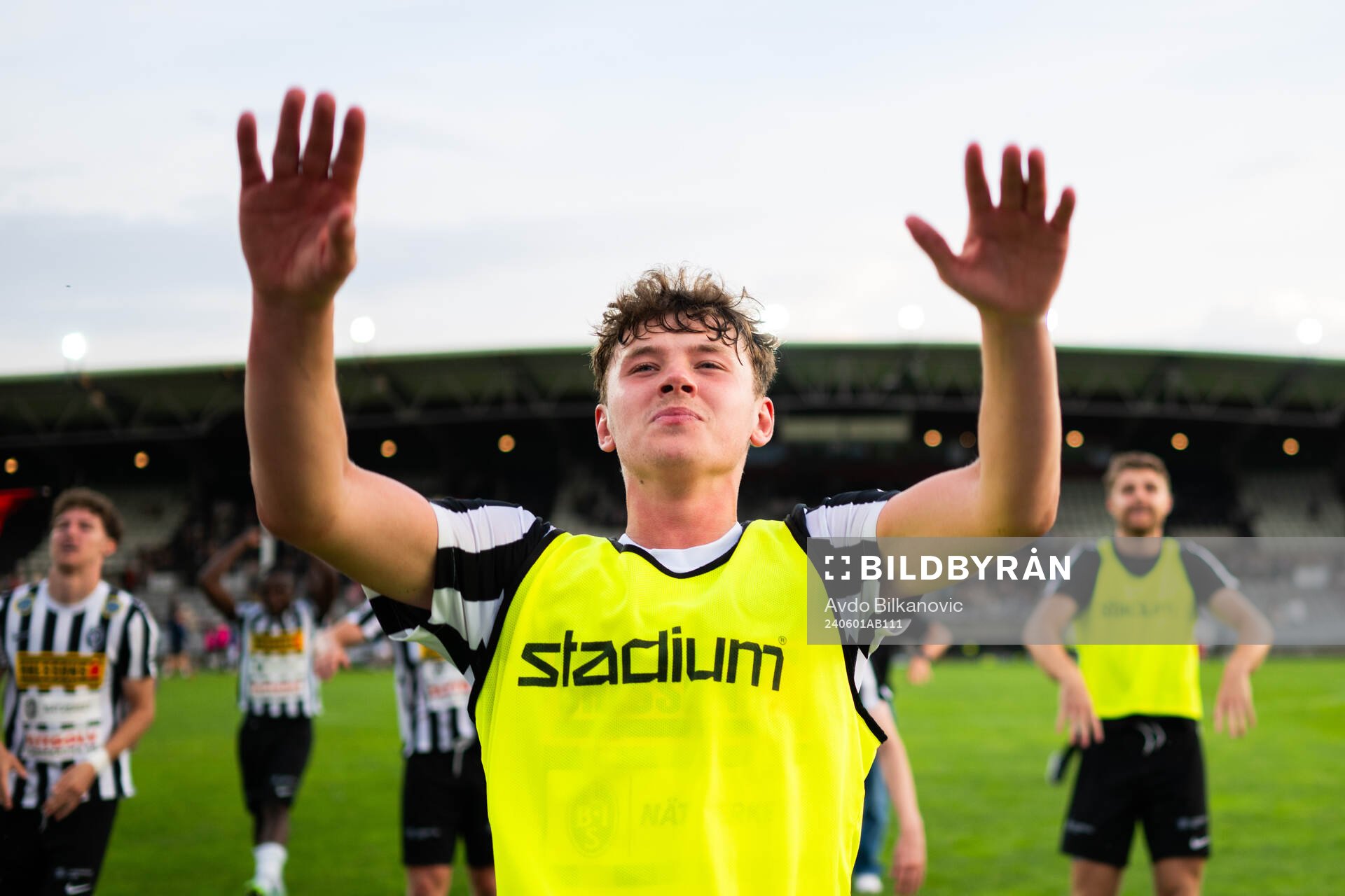 Landskronas Max Nilsson jublar