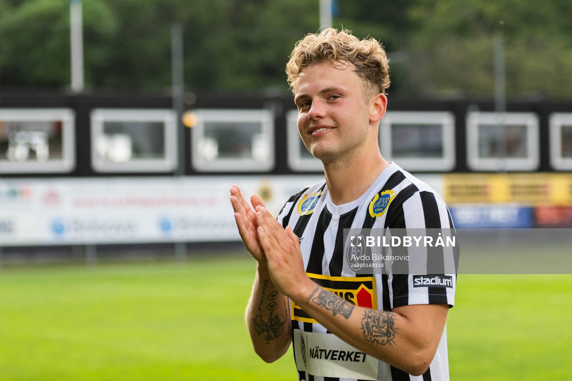 Landskronas Frederik Ihler jublar