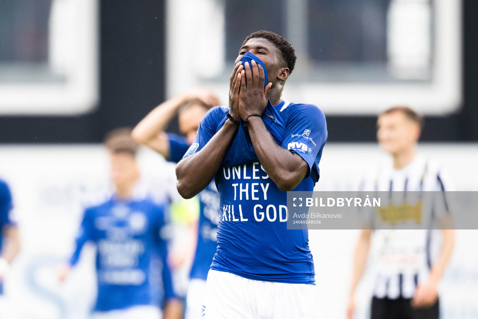 Trelleborgs Abel Ogwuche deppar