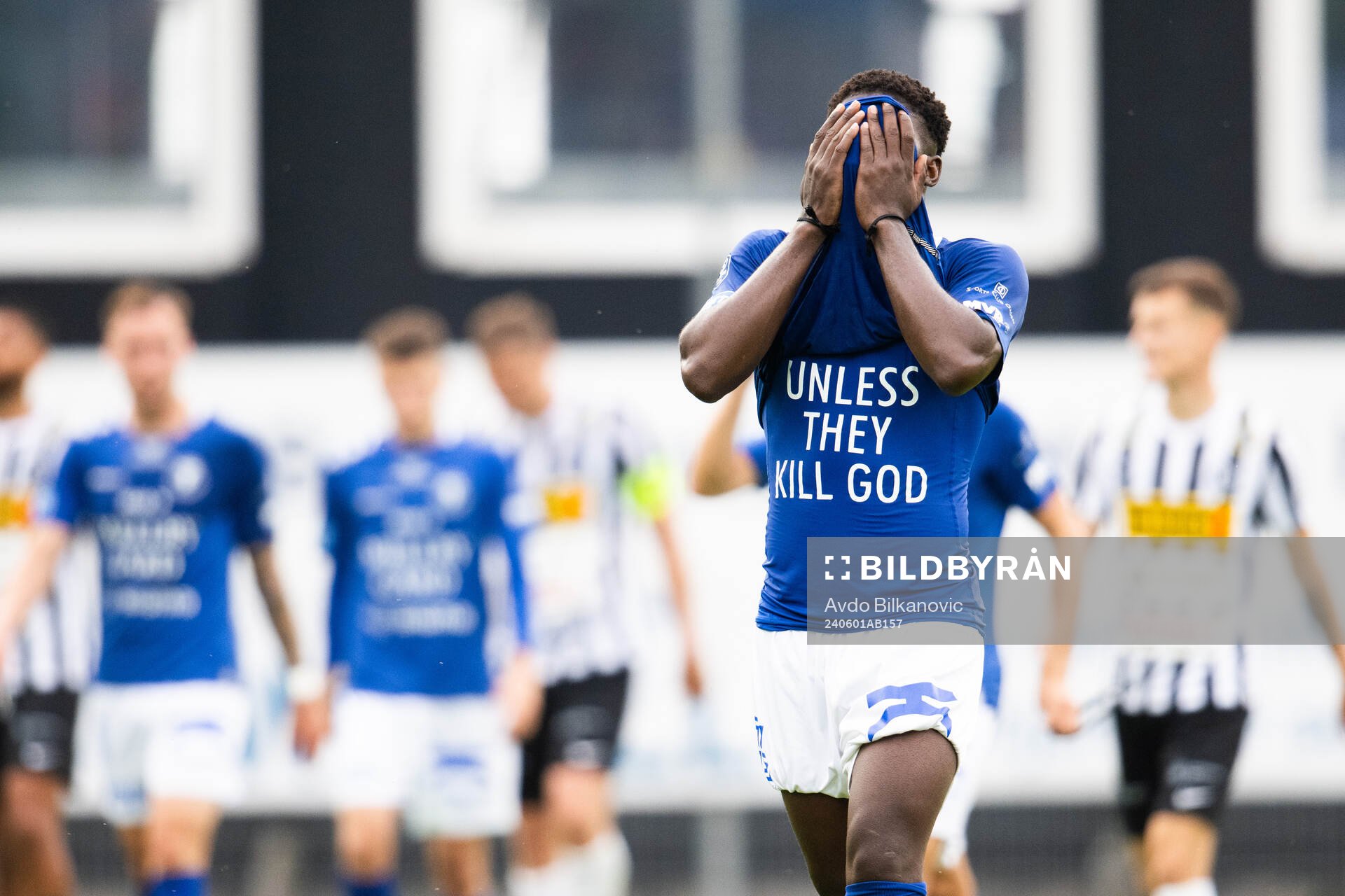 Trelleborgs Abel Ogwuche deppar