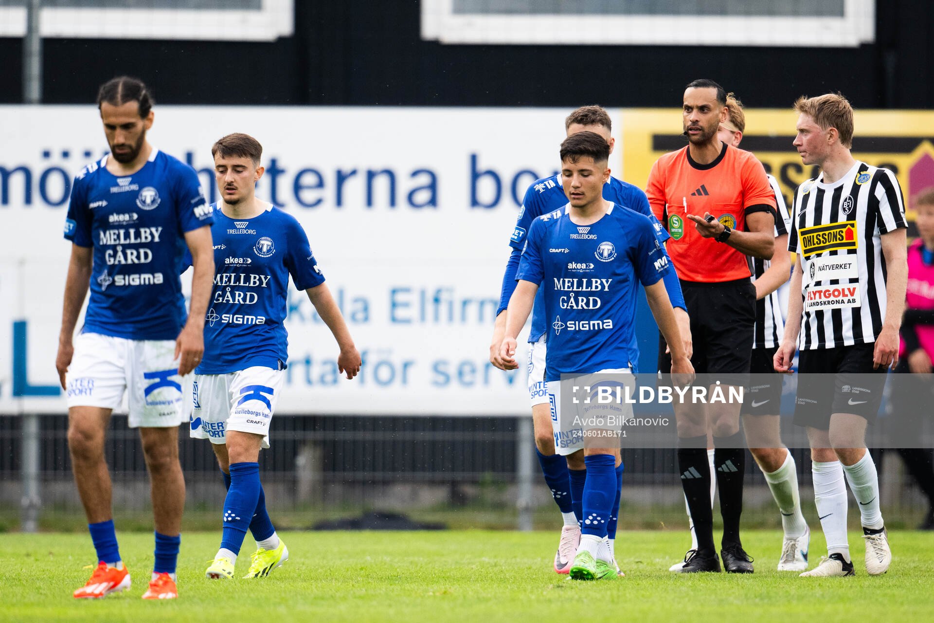 Trelleborgs spelare deppar