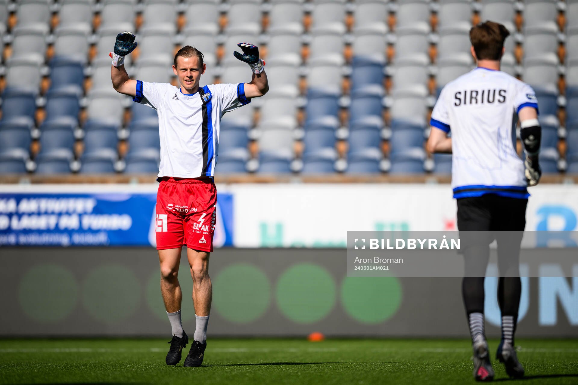 Sirius målvakt Jakob Tånnander