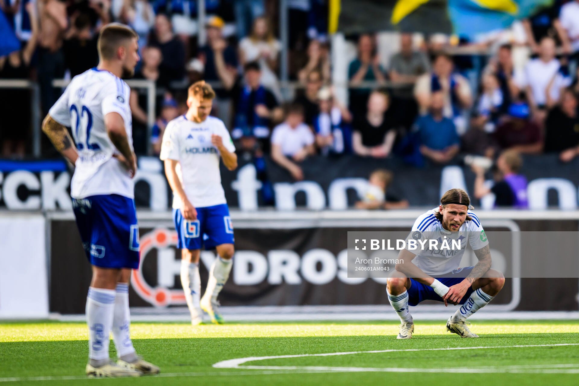 IFK Norrköpings Arnor Traustason deppar