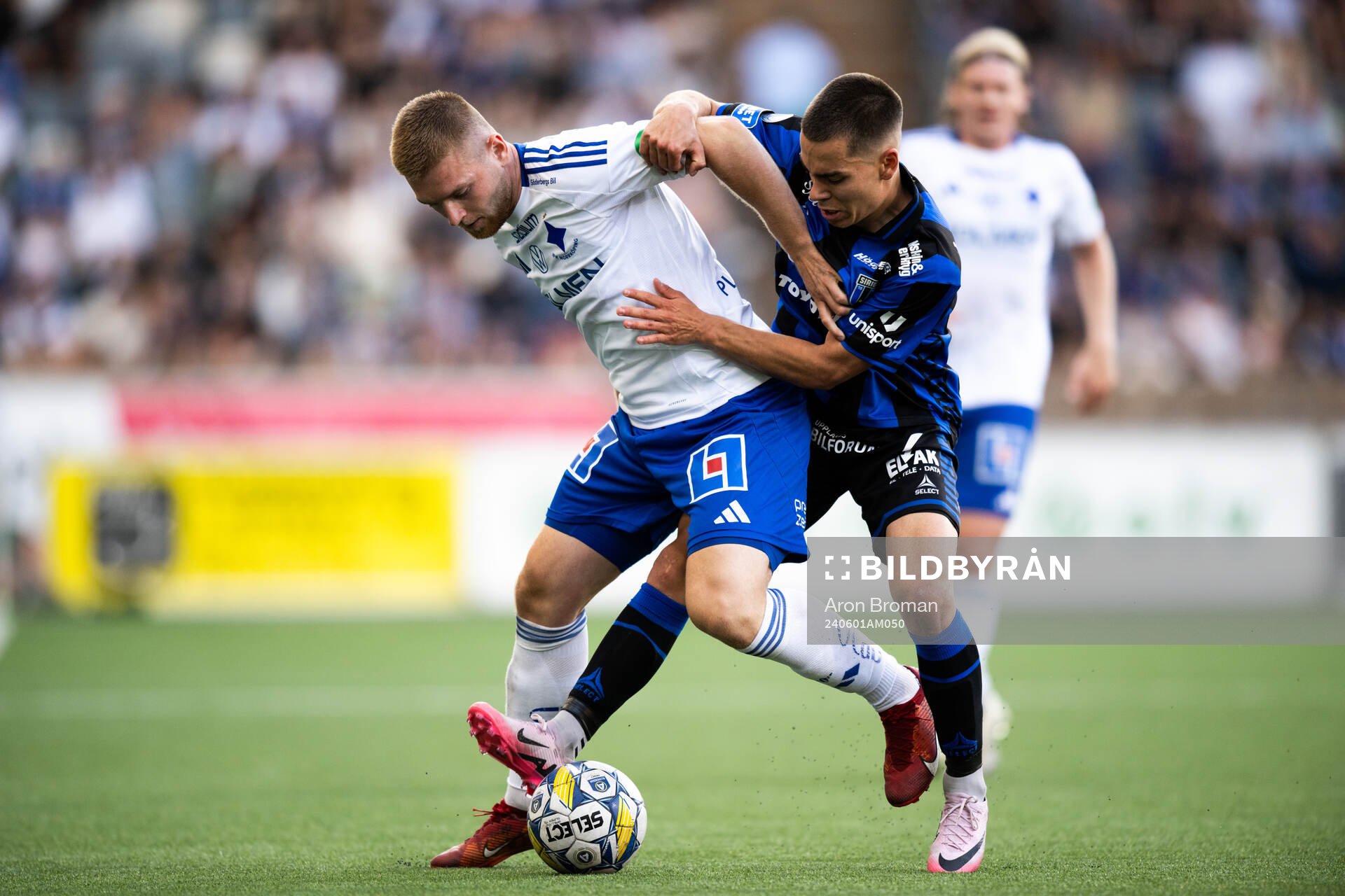 IFK Norrköpings Dino Salihovic och Sirius Leo Walta