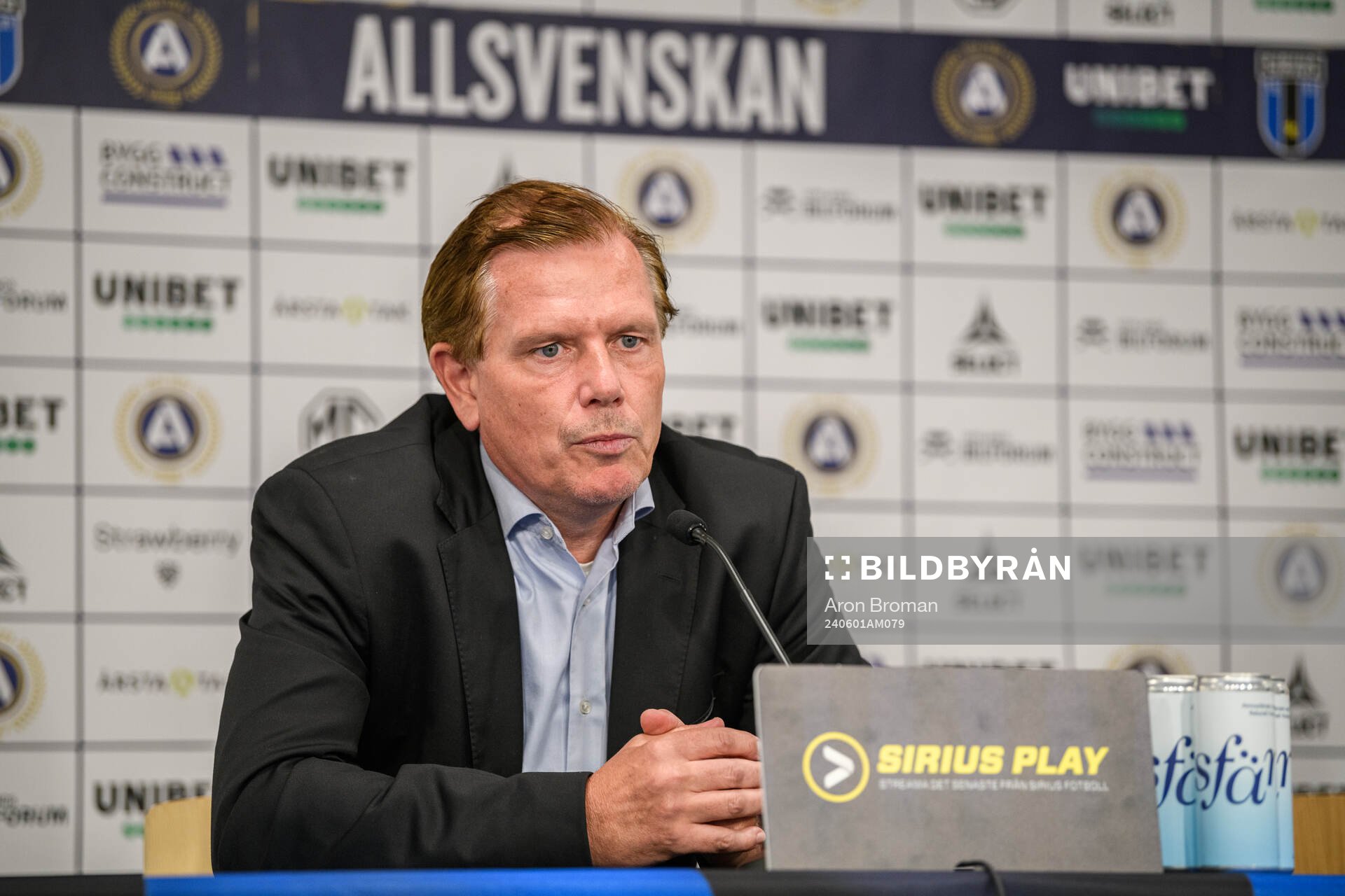 Sirius tränare Christer Mattiasson