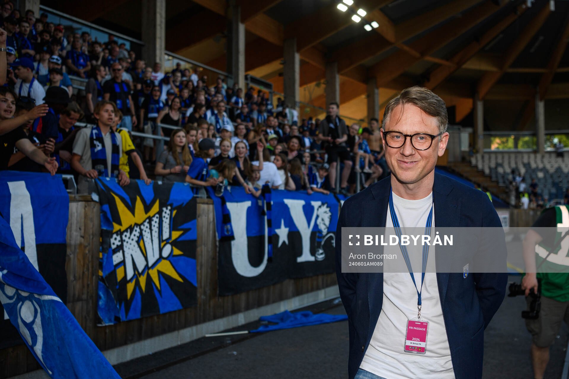 Sirius klubbdirektör Christer Abrahamsson