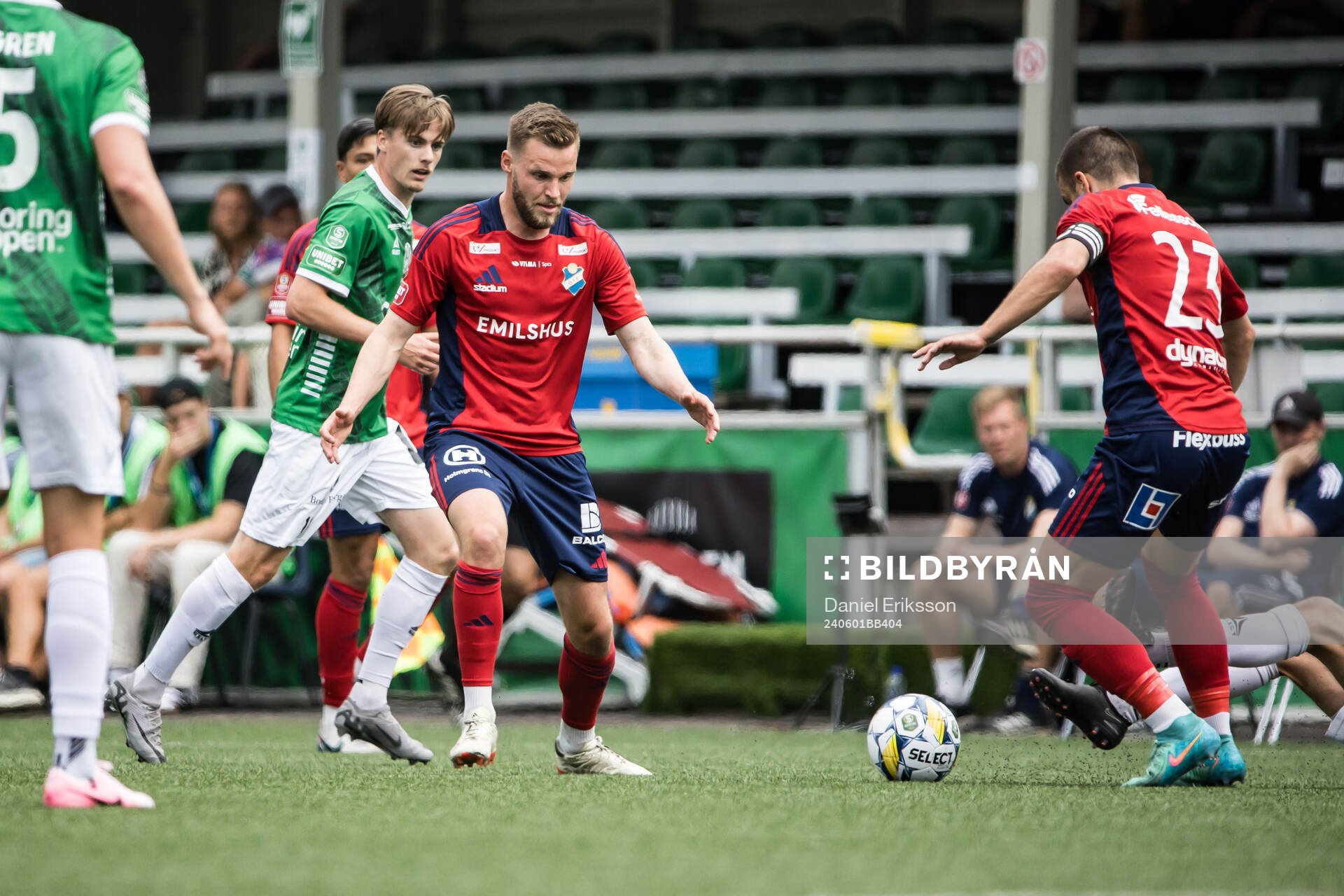 Östers Niklas Söderberg och Vladimir Rodic