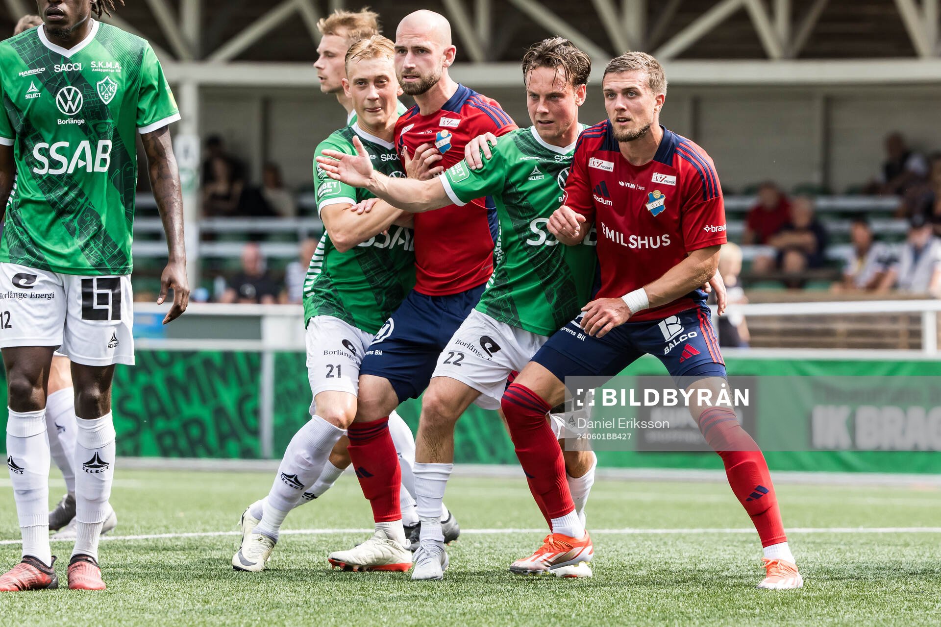 Brages Henry Sletsjøe och Östers Sebastian Hedlund och
