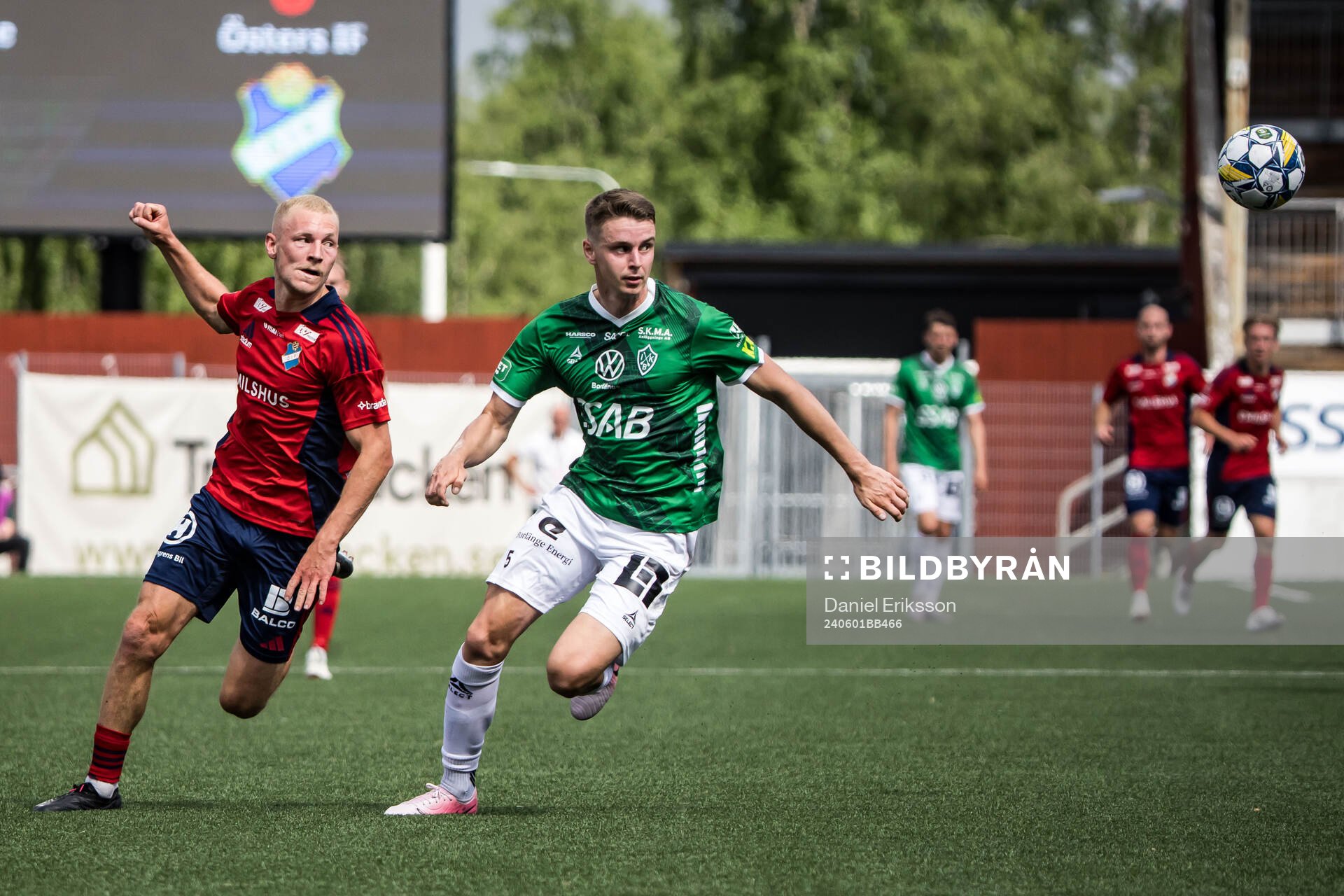Östers Niklas Söderberg och Brages Oskar Ågren