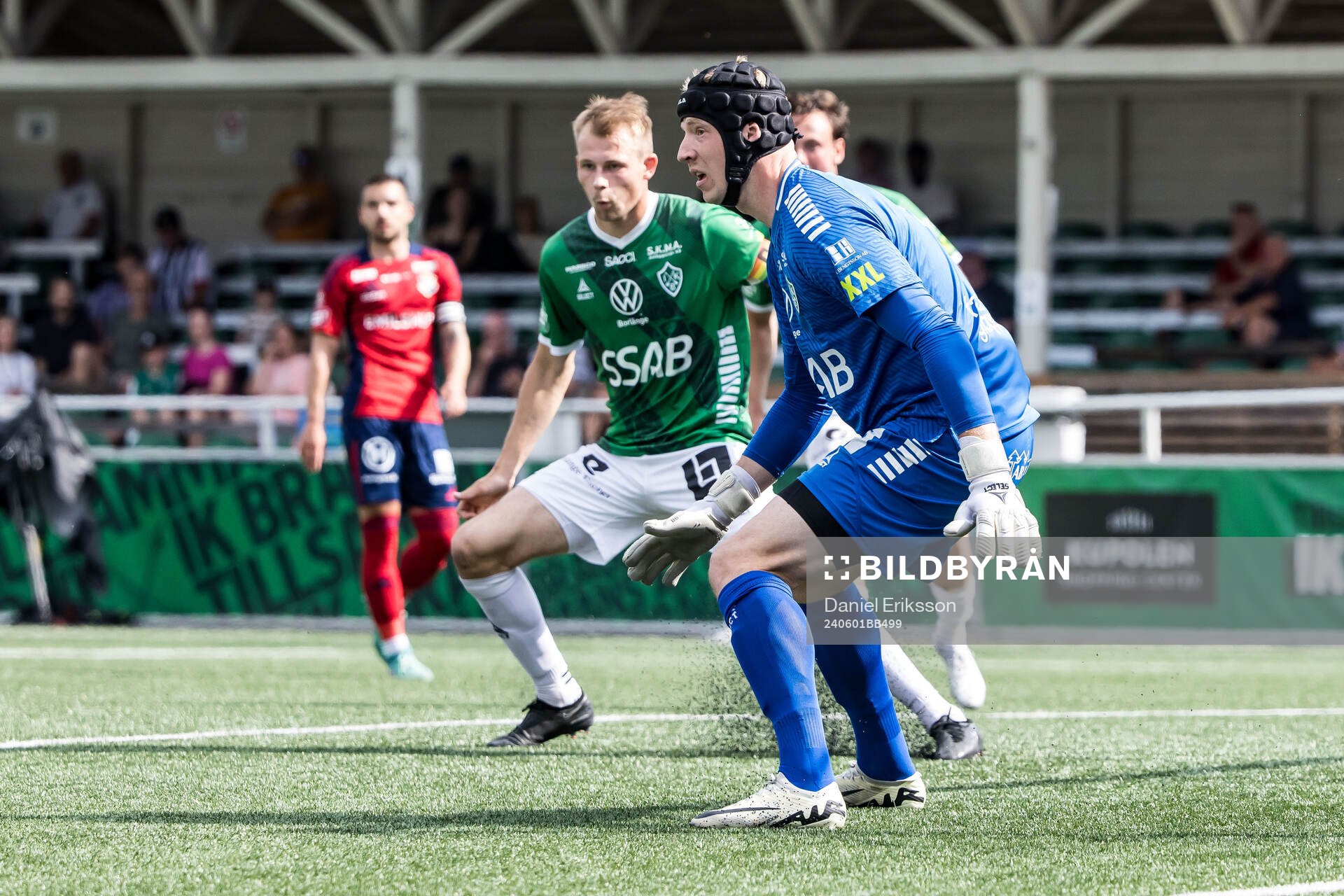 Brages målvakt Viktor Frodig