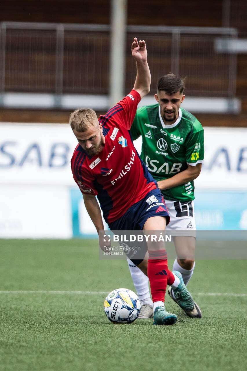Östers Chriss-Albin Mörfelt och Brages Emil Tot Wikström