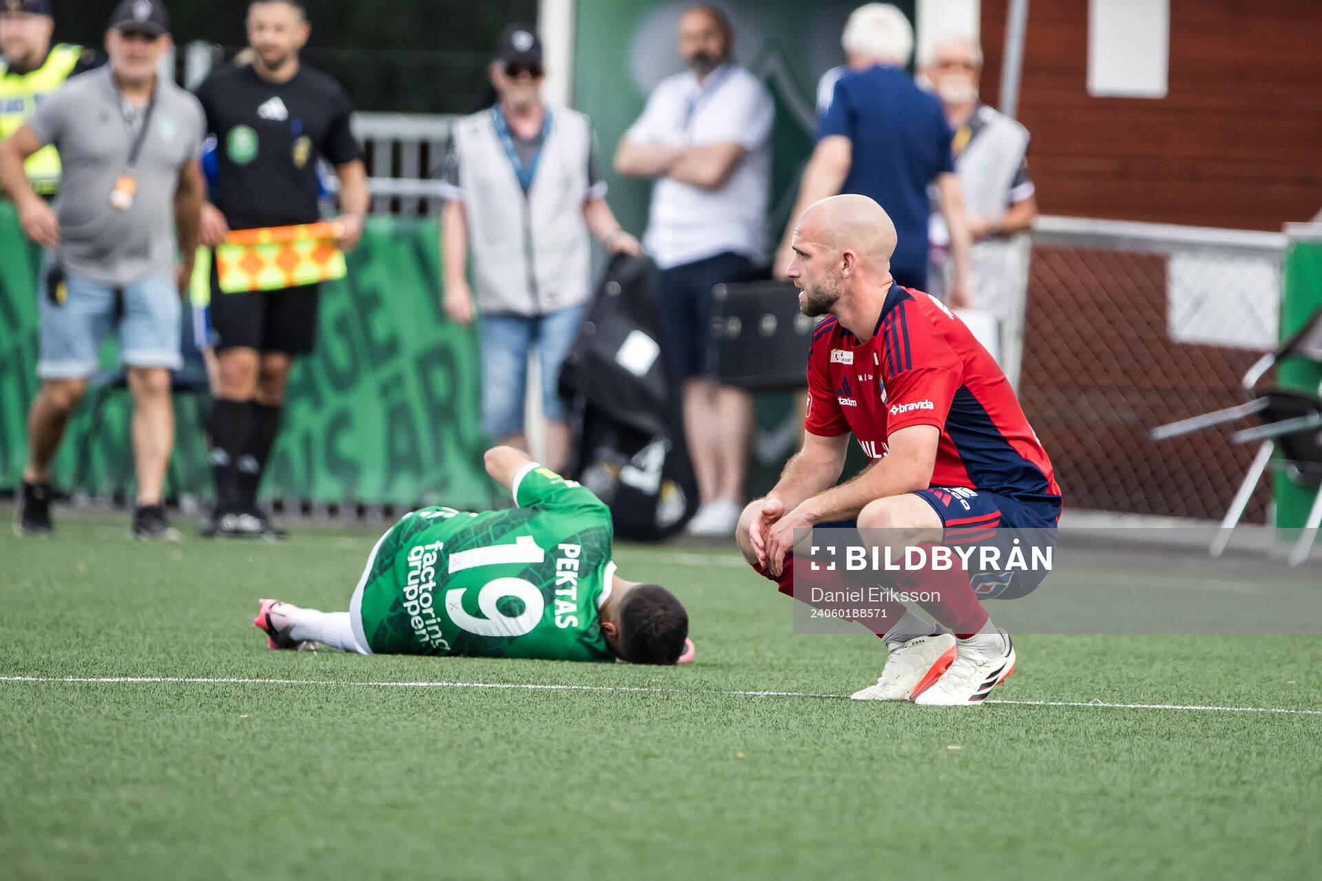 Östers Sebastian Hedlund deppar