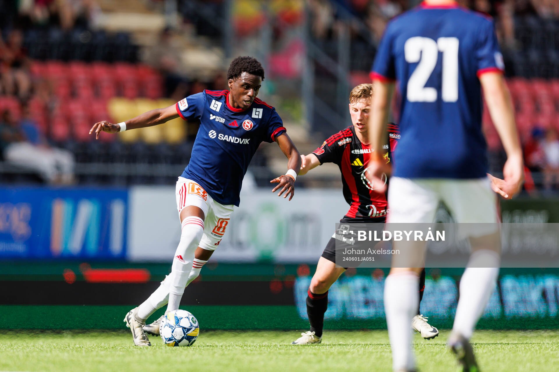 Sandvikens IFs Calvin Kabuye