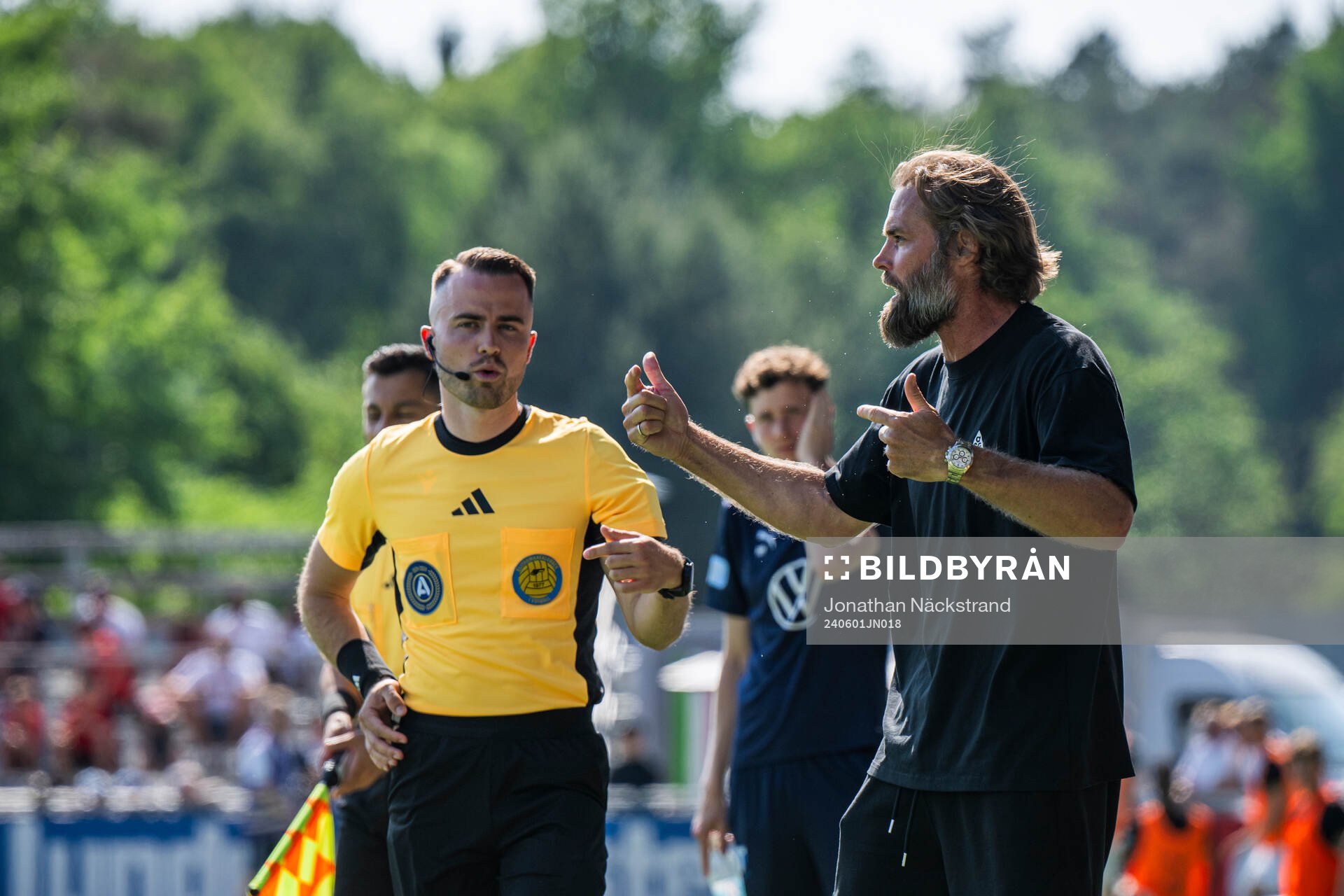 Brommapojkarnas tränare Olof Mellberg