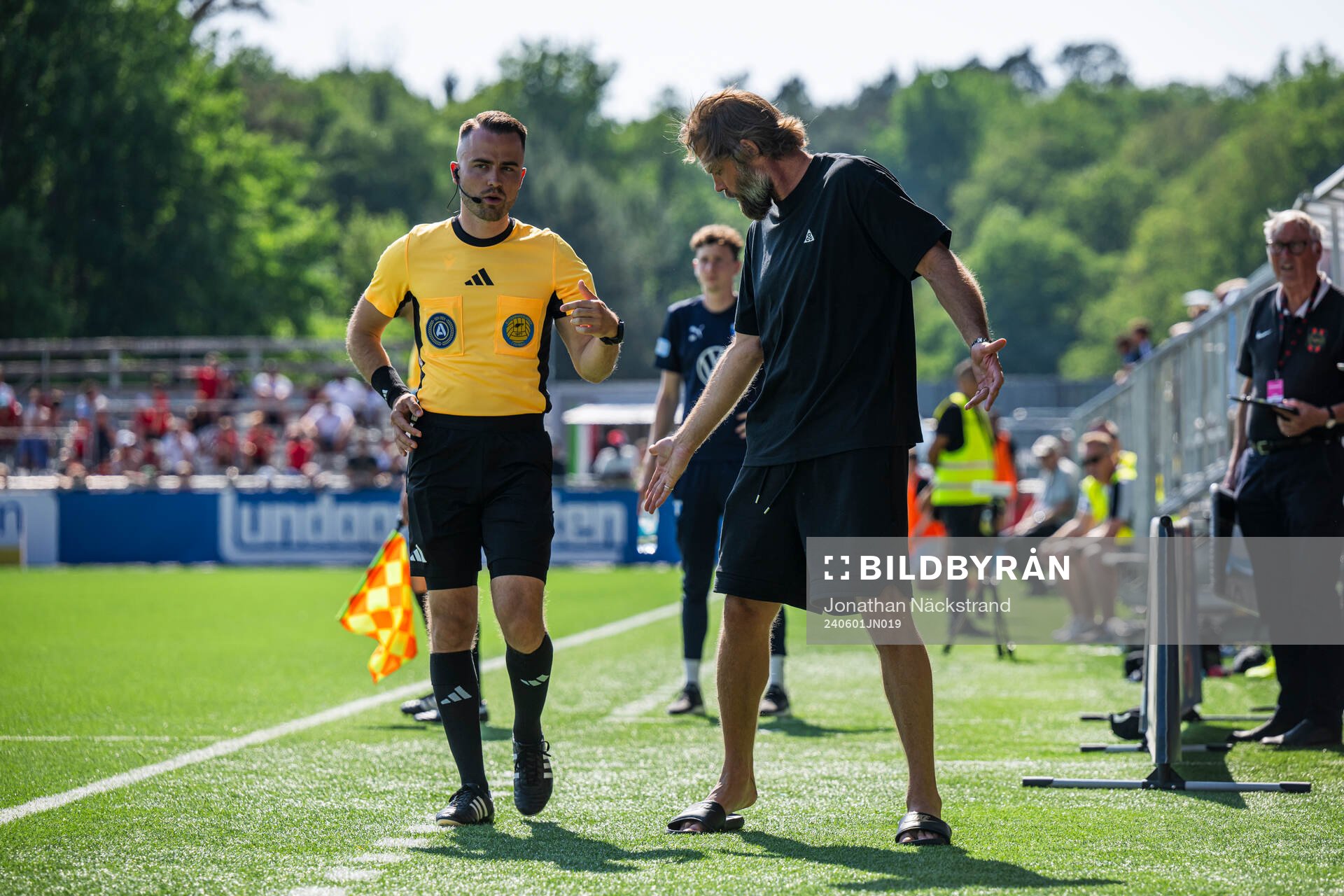 Brommapojkarnas tränare Olof Mellberg
