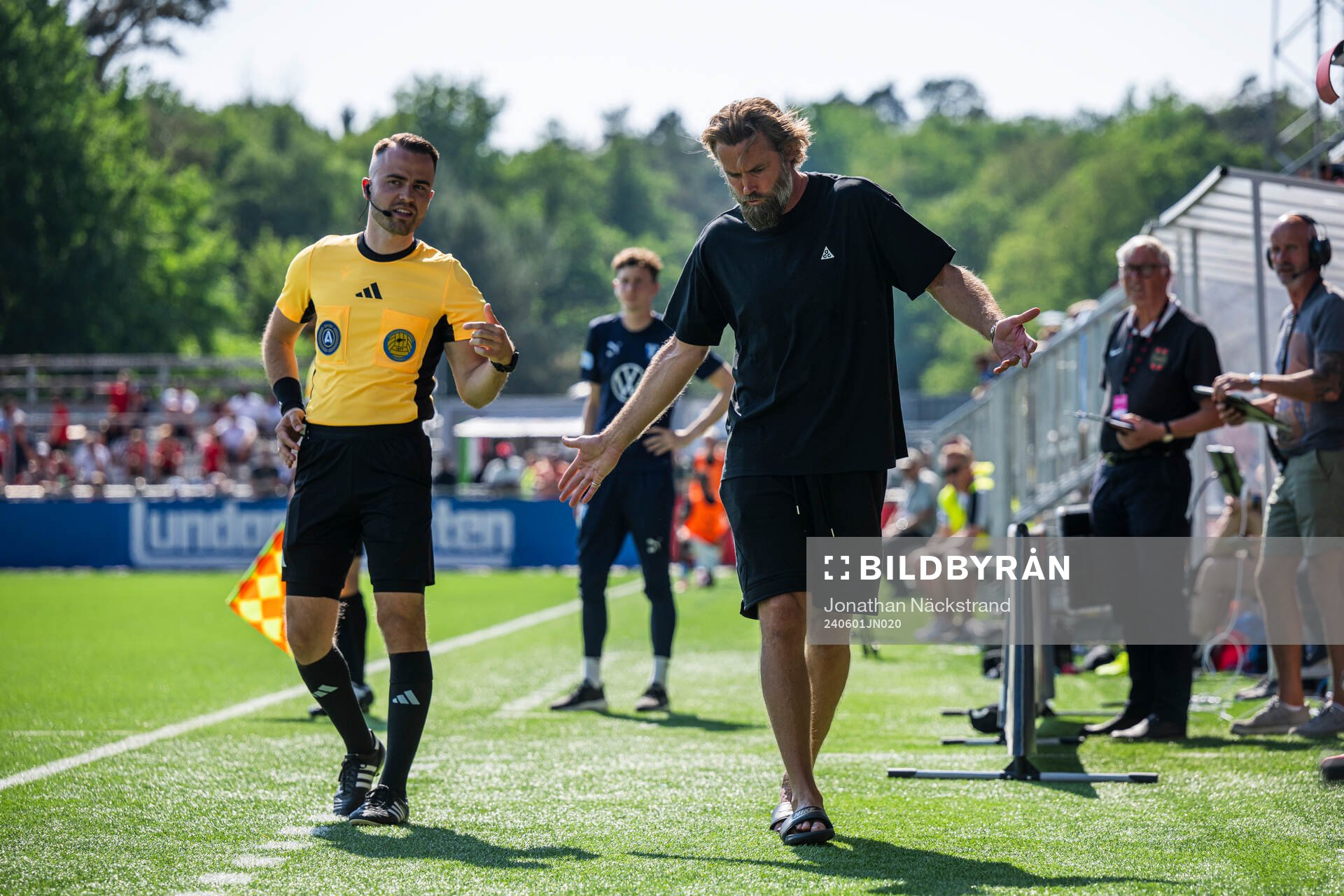 Brommapojkarnas tränare Olof Mellberg