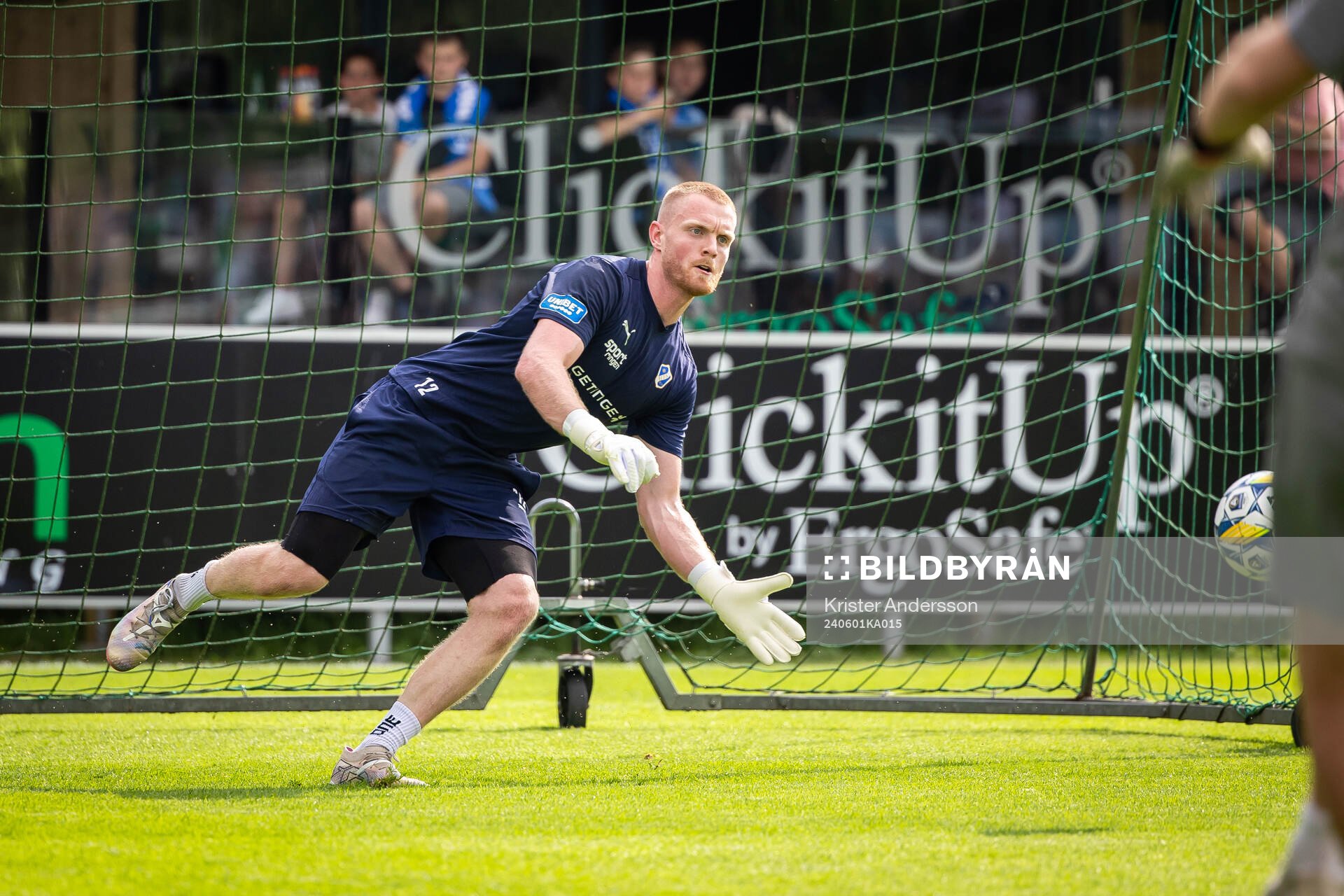 Halmstads målvakt Tim Erlandsson