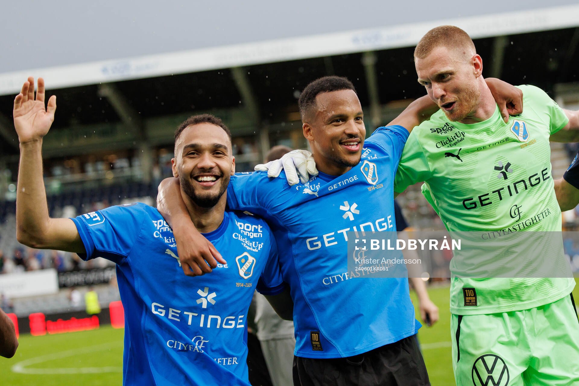Halmstads Vinicius Nogueira De Oliveira, Marcus Olsson och
