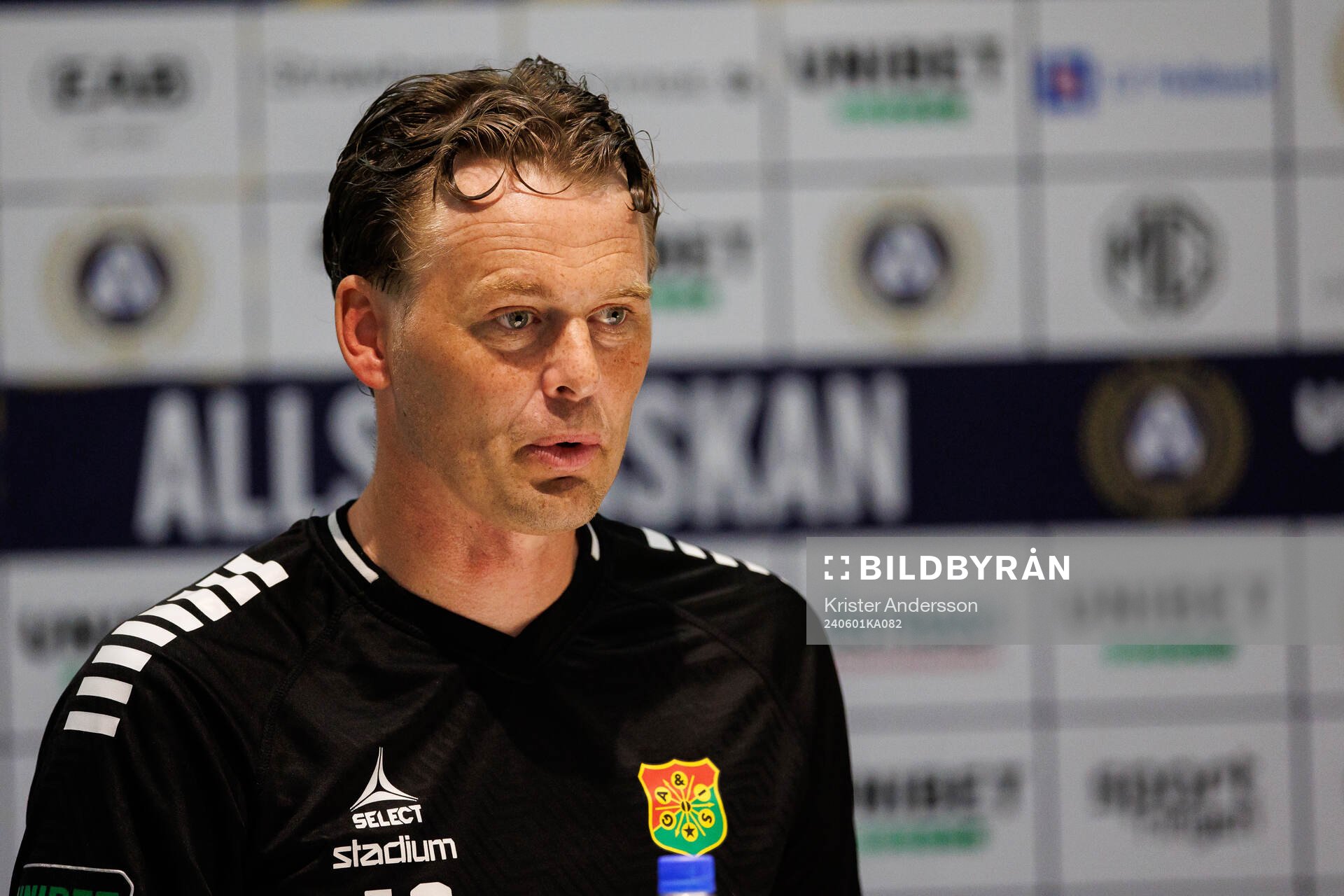 GAIS tränare Fredrik Holmberg