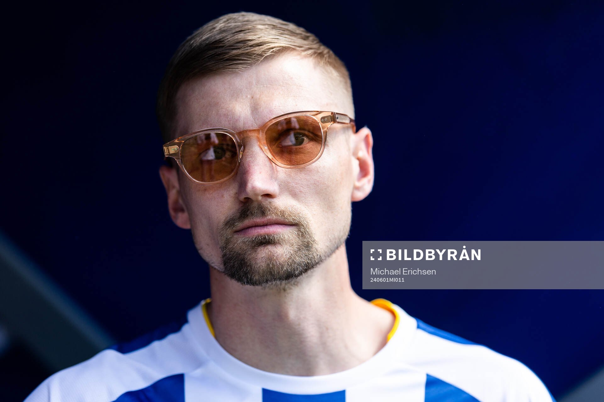 Tidigare IFK Göteborg spelaren Sebastian Eriksson hyllas