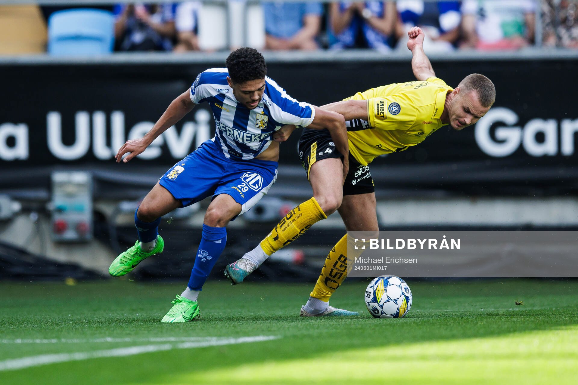 IFK Göteborgs Thomas Santos och Elfsborgs Gustav Henriksson