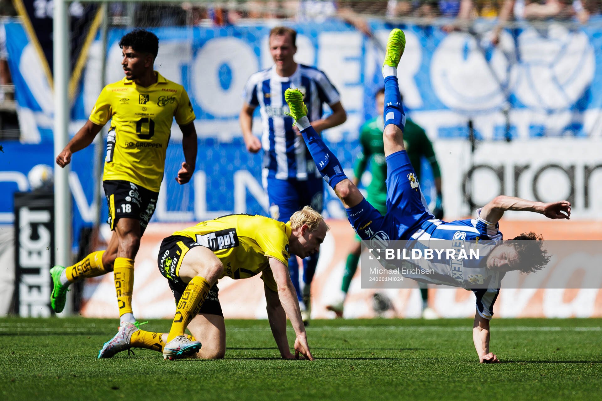 Elfsborgs André Boman och IFK Göteborgs Gustaf Norlin