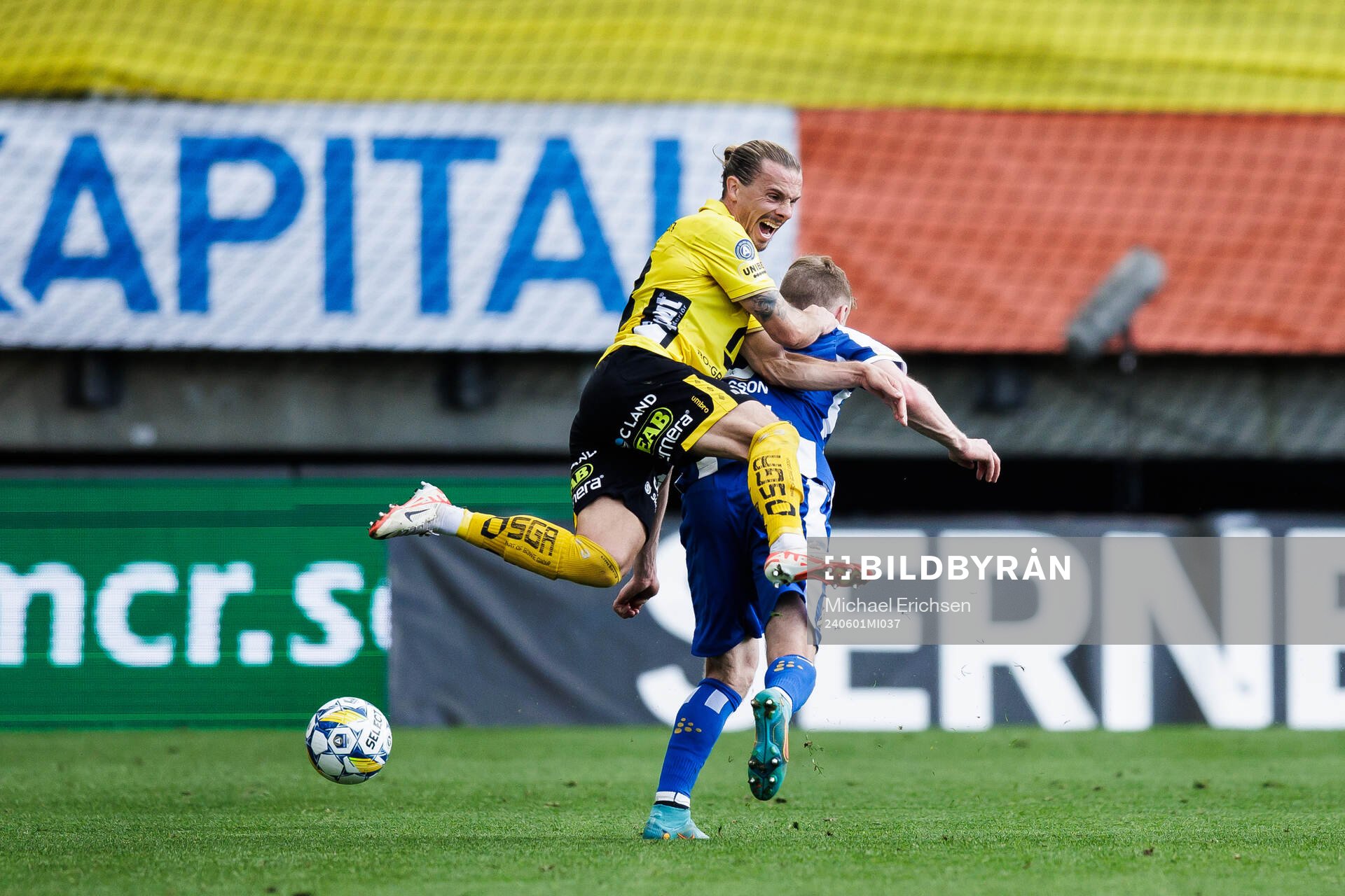 IFK Göteborgs Sebastian Ohlsson och Elfsborgs Niklas Hult