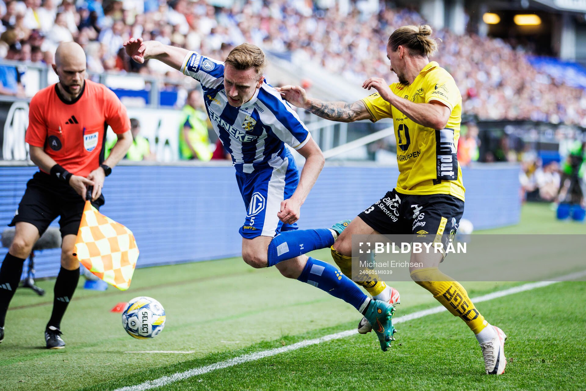 IFK Göteborgs Sebastian Ohlsson och Elfsborgs Niklas Hult
