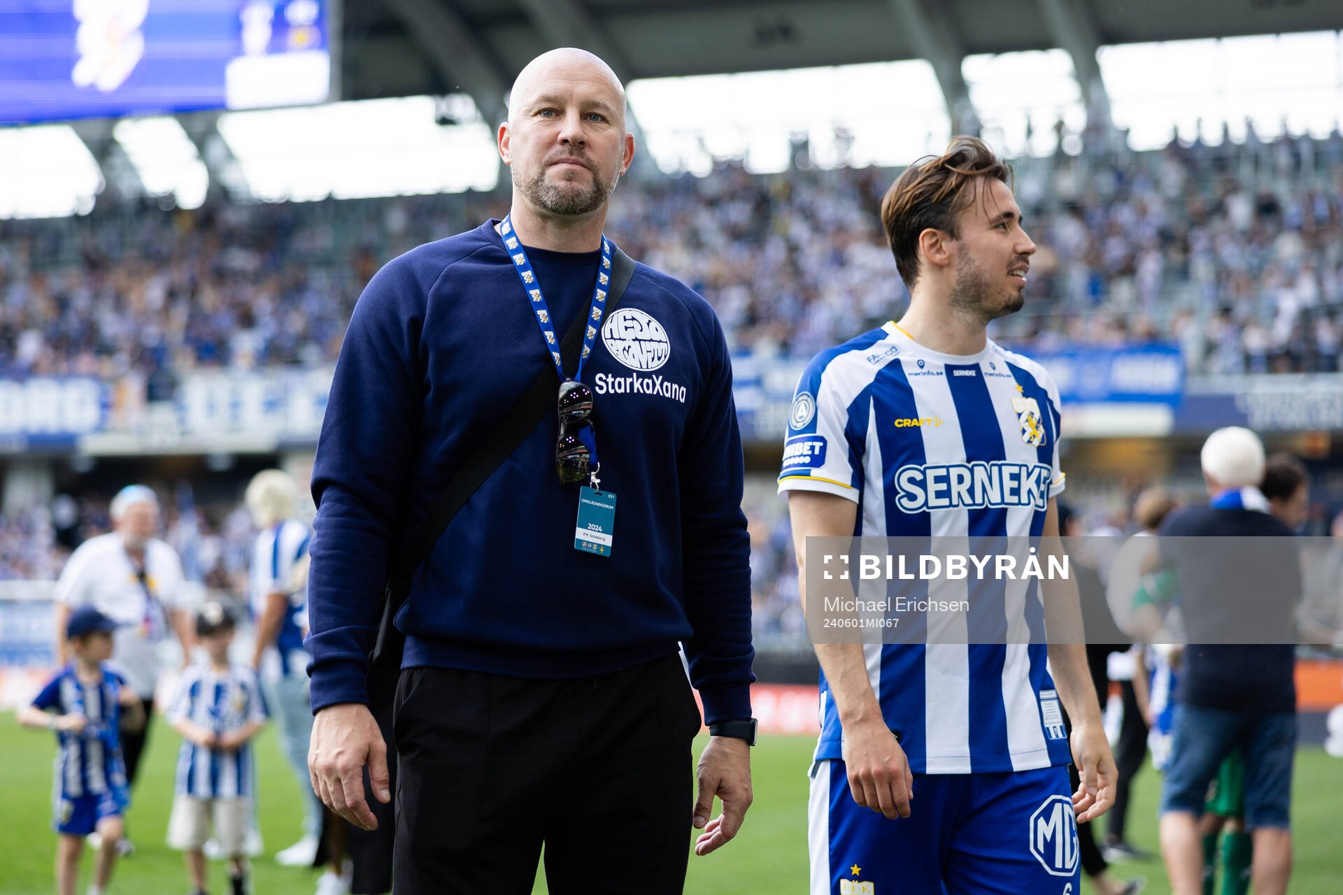 IFK Göteborgs målvaktstränare Lee Baxter