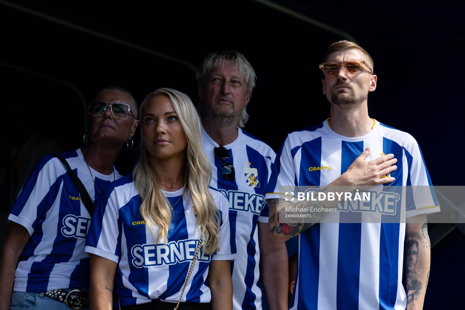 IFK Göteborgs Sebastian Eriksson ihop med sambo Sara