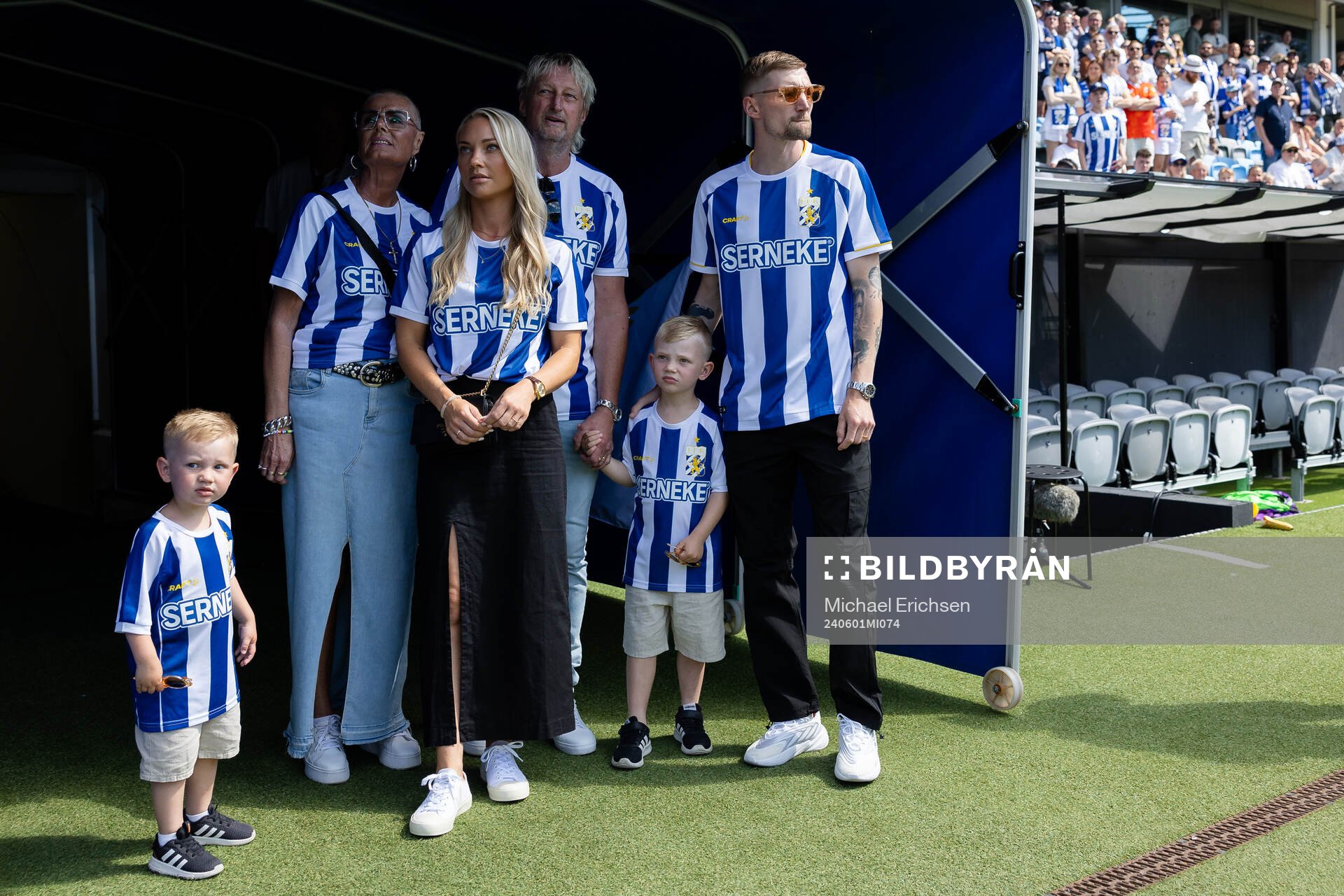 IFK Göteborgs Sebastian Eriksson ihop med sambo Sara