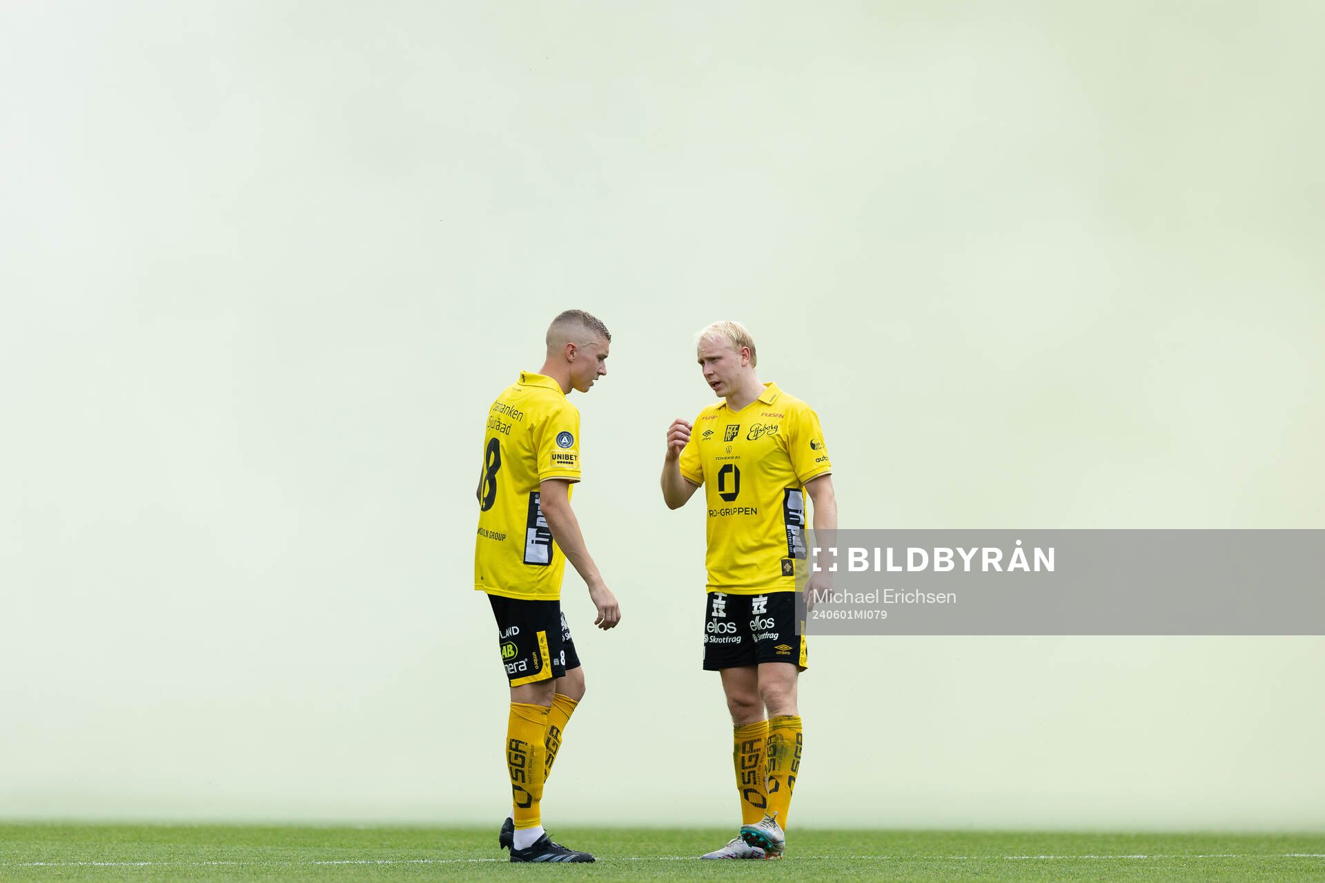 Elfsborgs Sebastian Holmen och André Boman