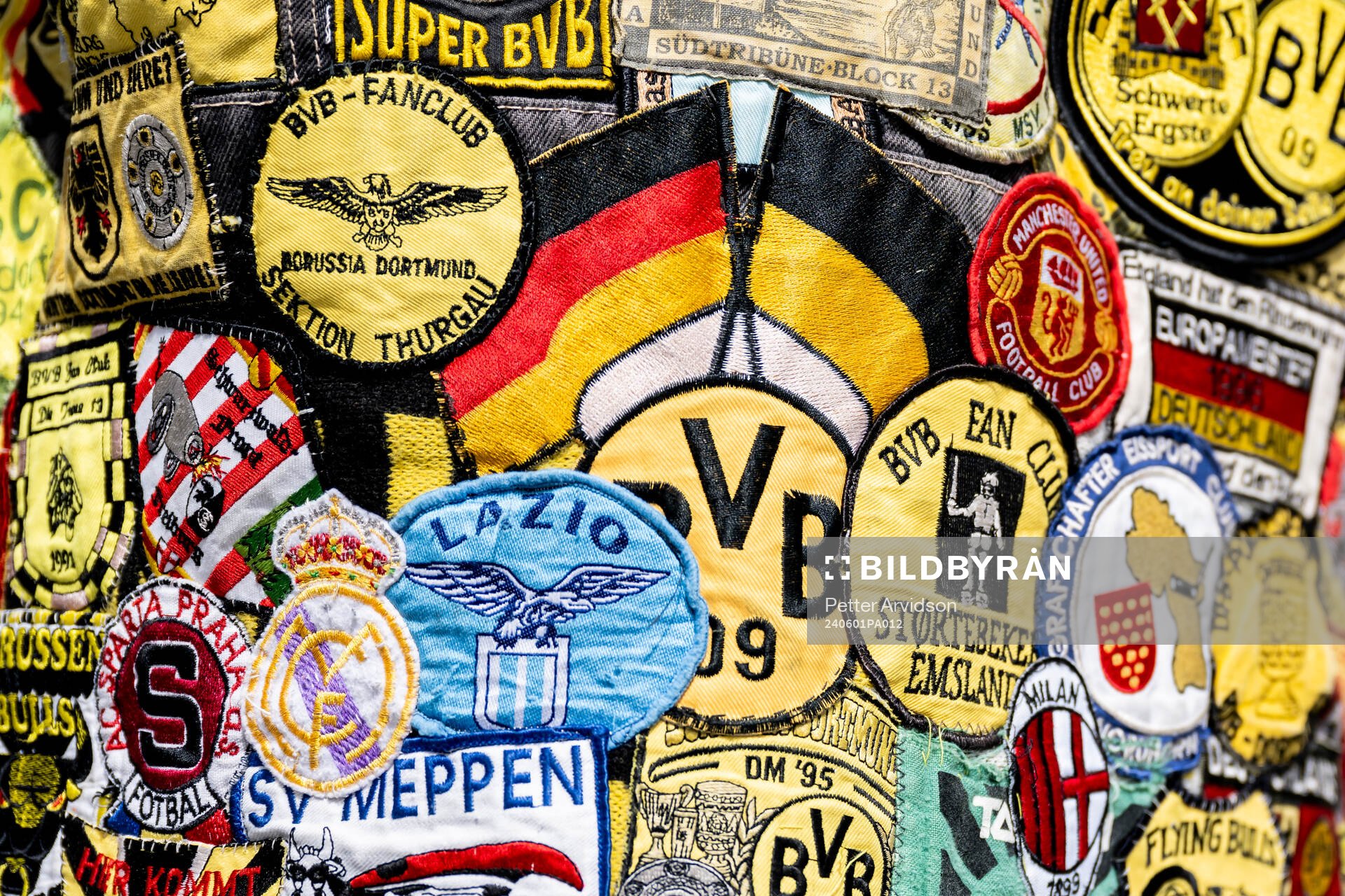 during the UEFA Champions League final between Dortmund and