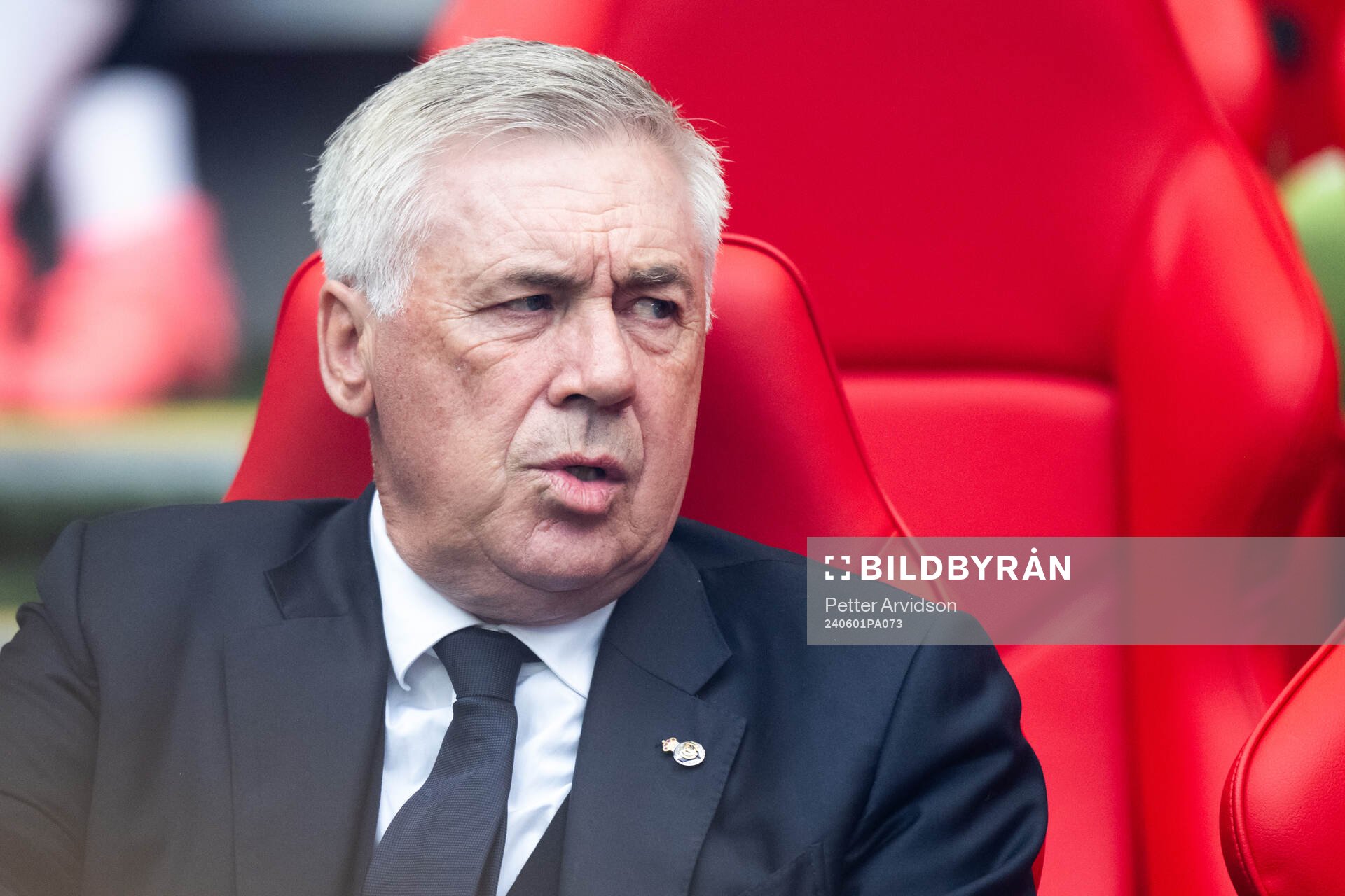 Head coach Carlo Ancelotti of Real Madrid
