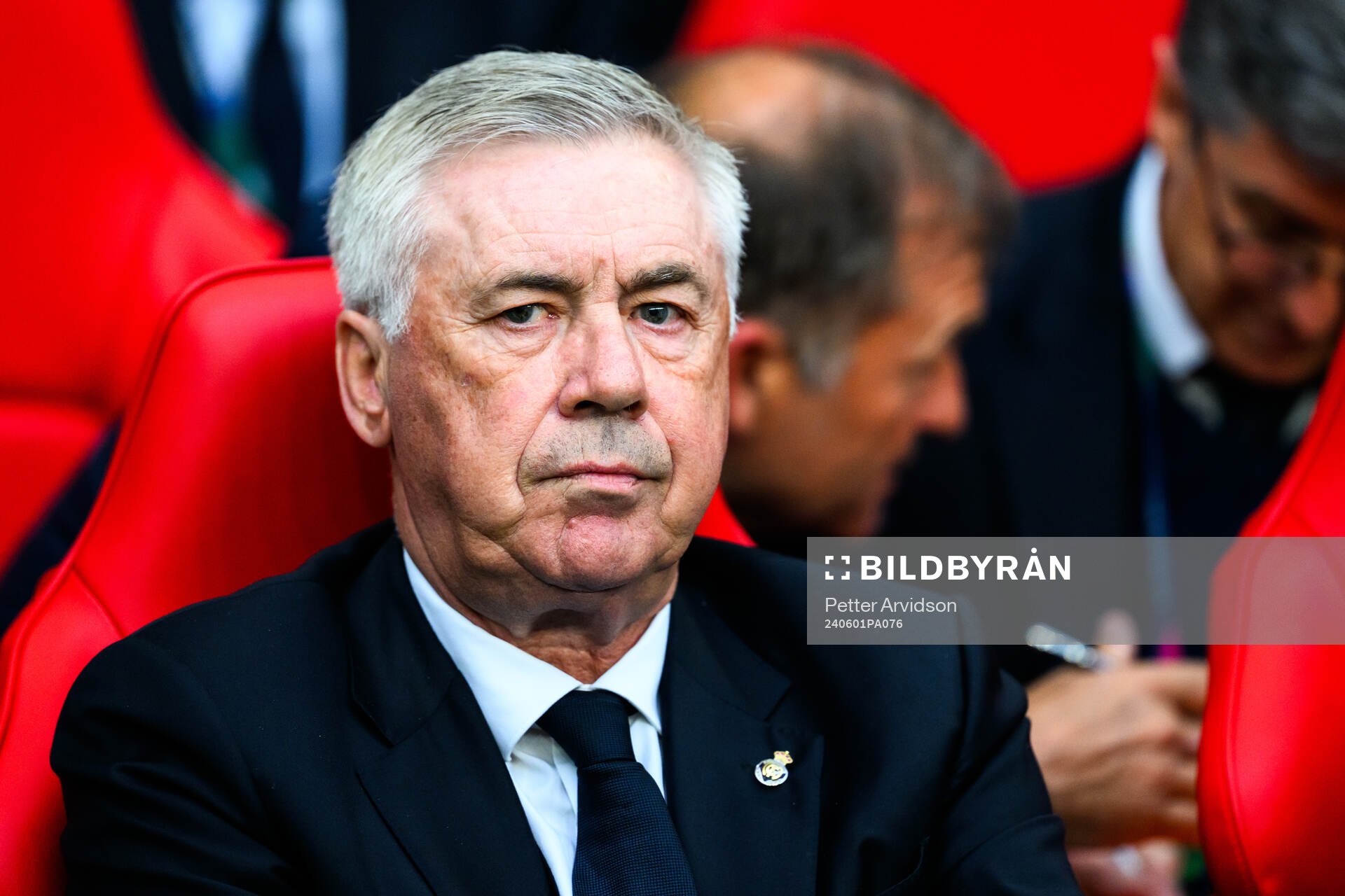 Head coach Carlo Ancelotti of Real Madrid