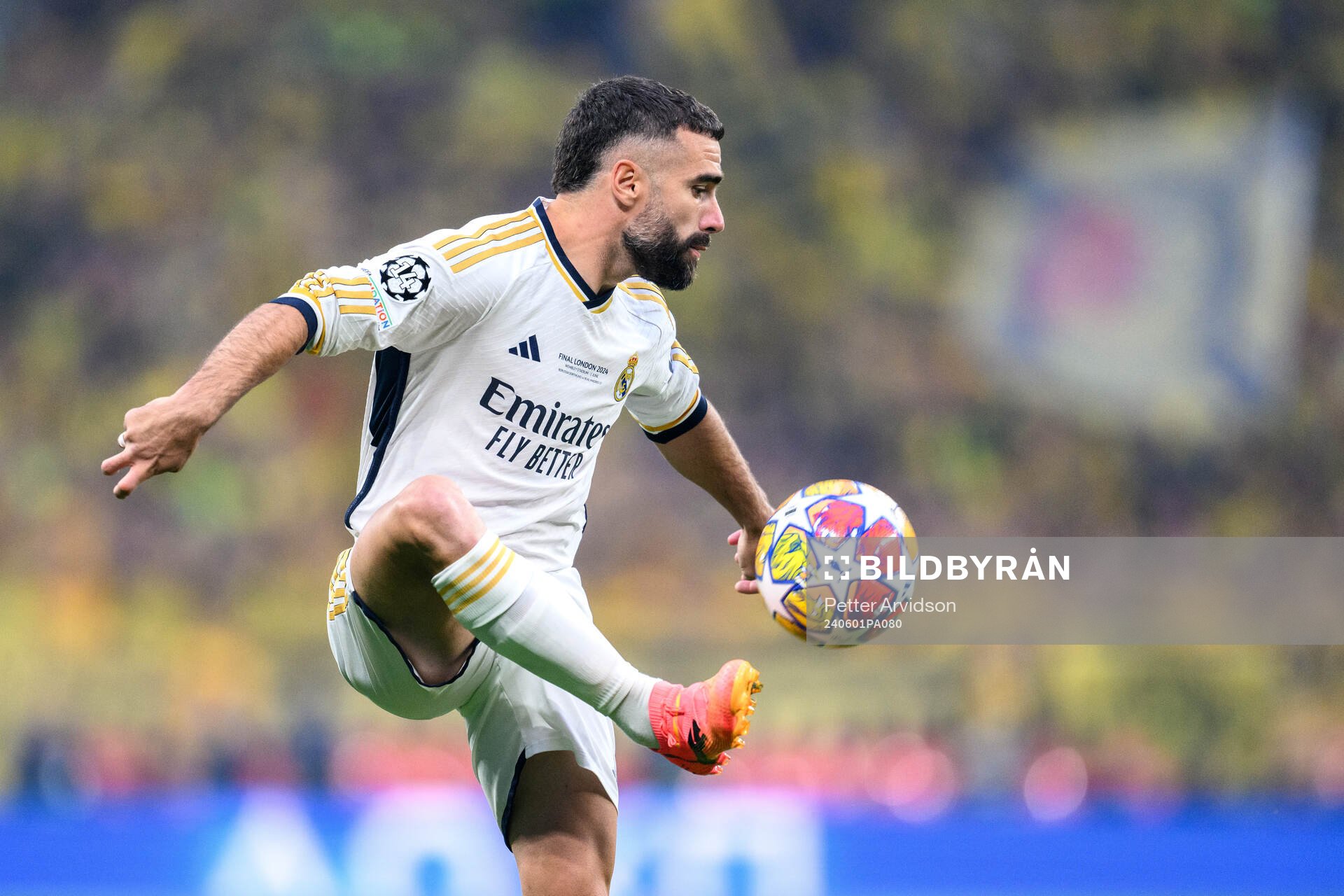 Dani Carvajal of Real Madrid