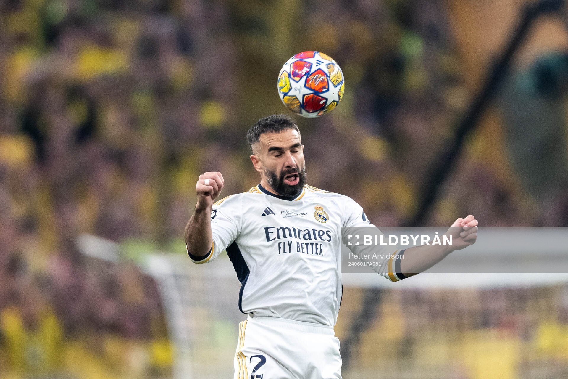 Dani Carvajal of Real Madrid