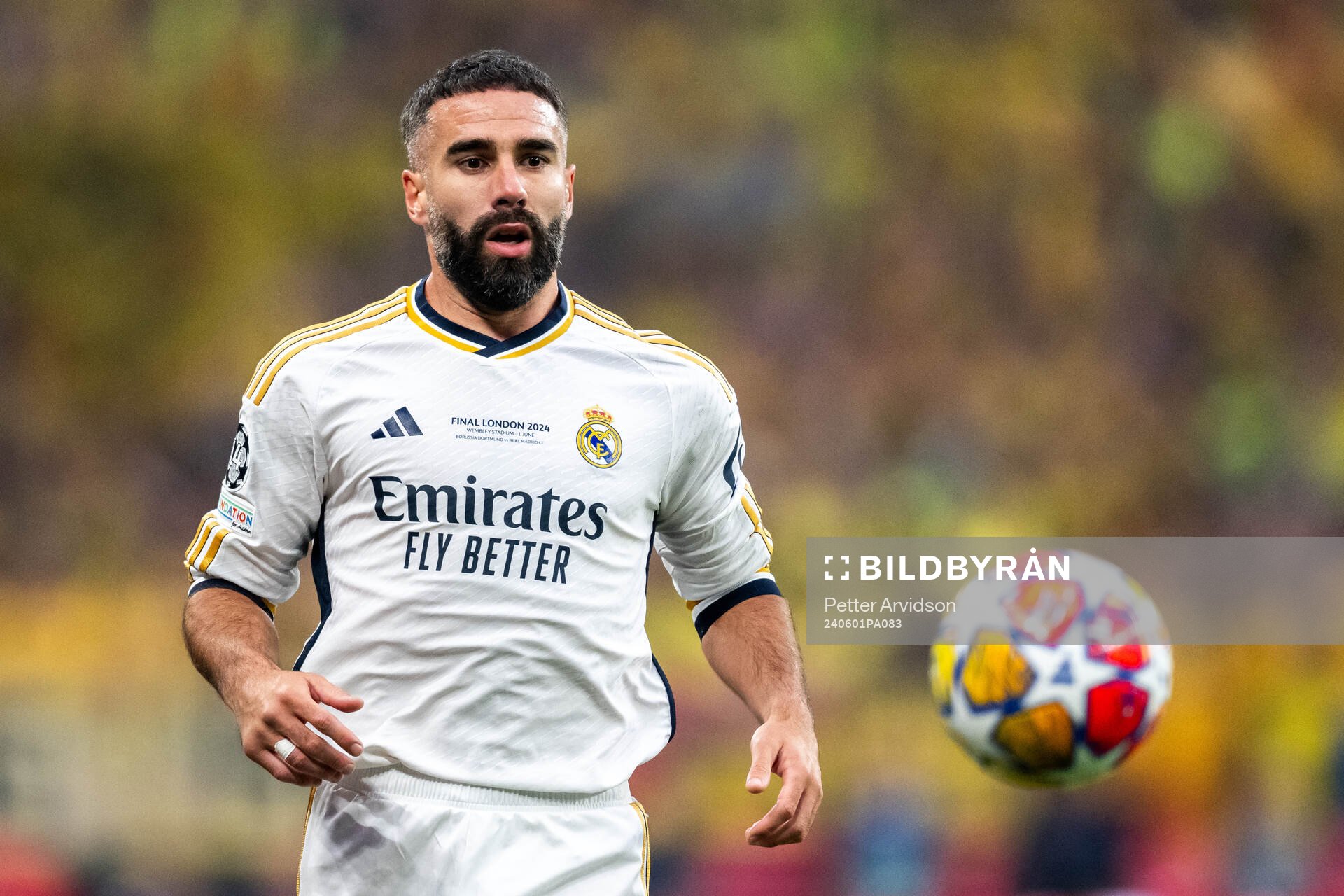 Dani Carvajal of Real Madrid