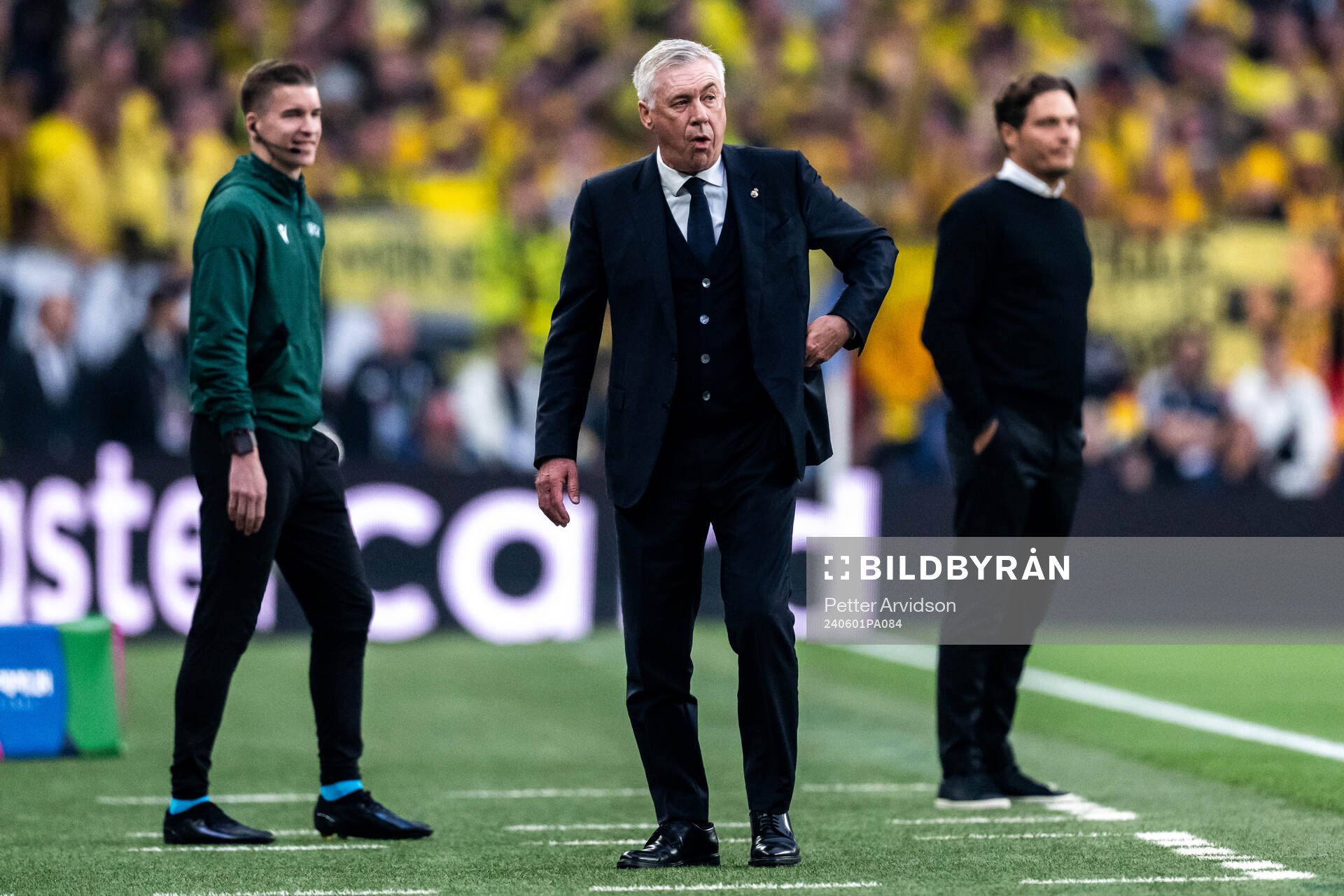 Head coach Carlo Ancelotti of Real Madrid
