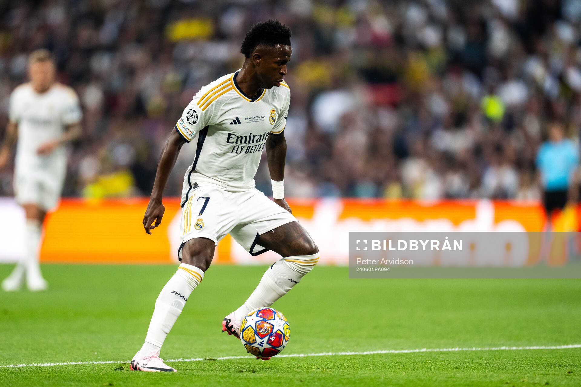 Vinicius Junior of Real Madrid