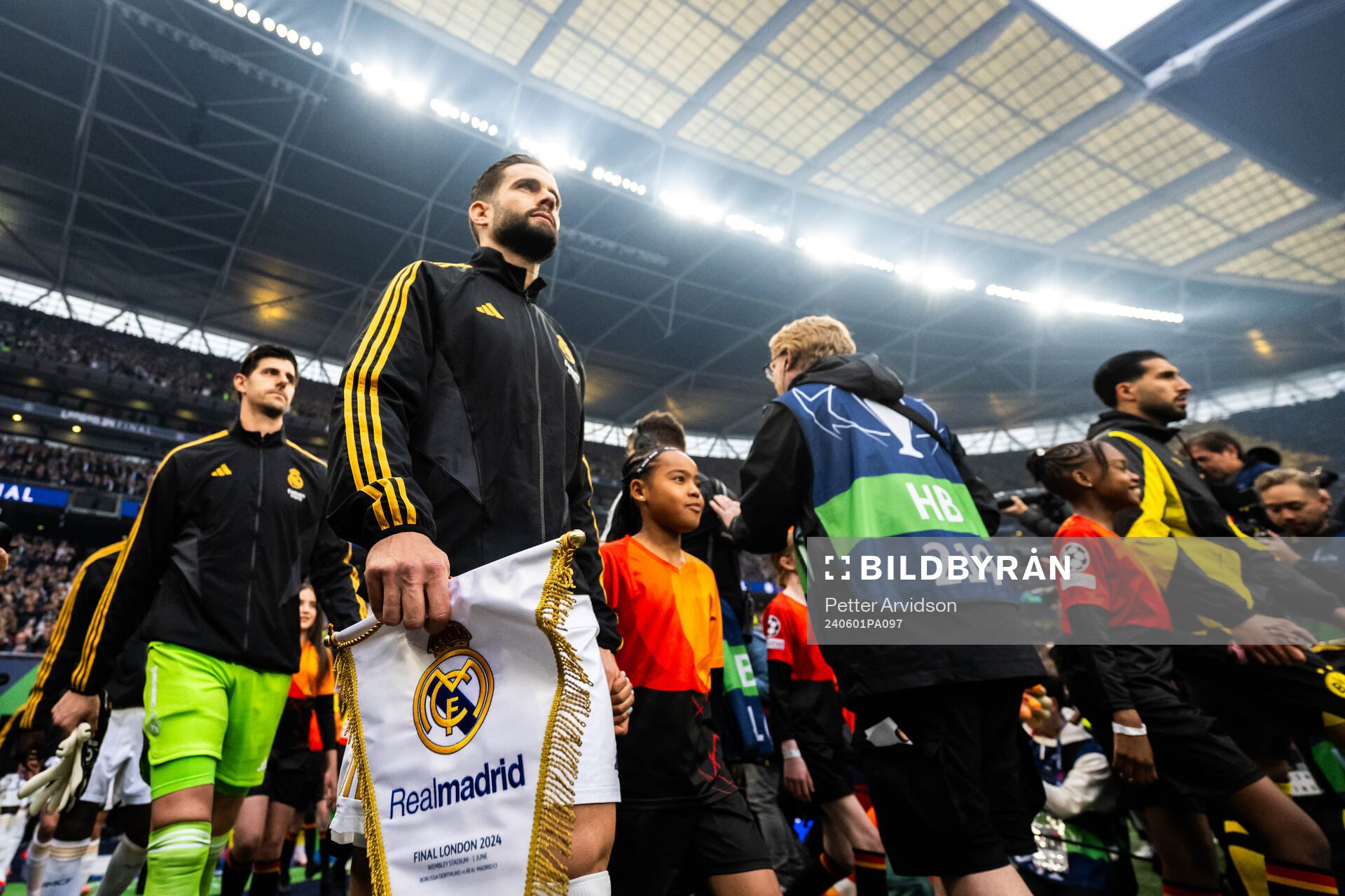 Nacho Fernandez of Real Madrid