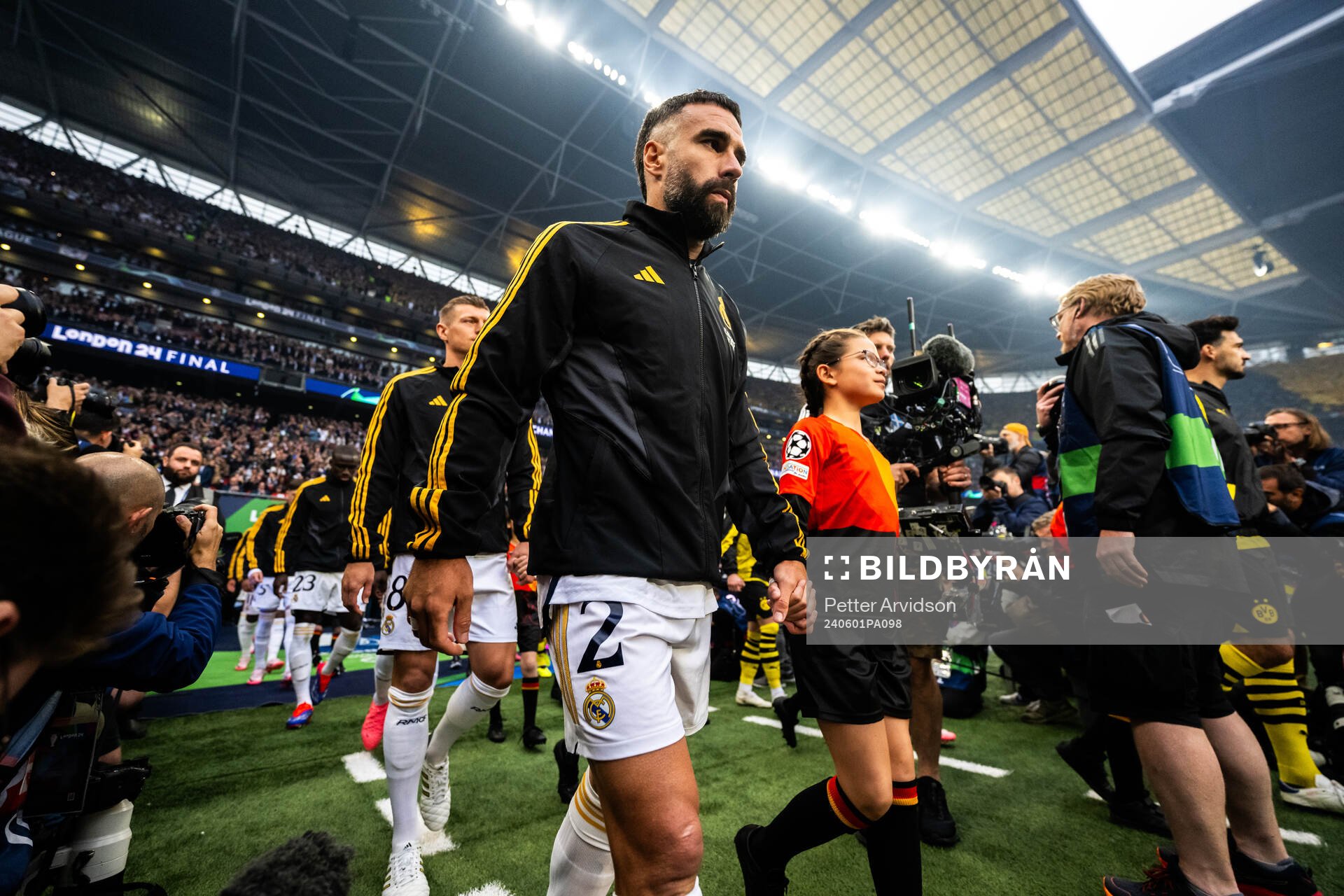 Dani Carvajal of Real Madrid
